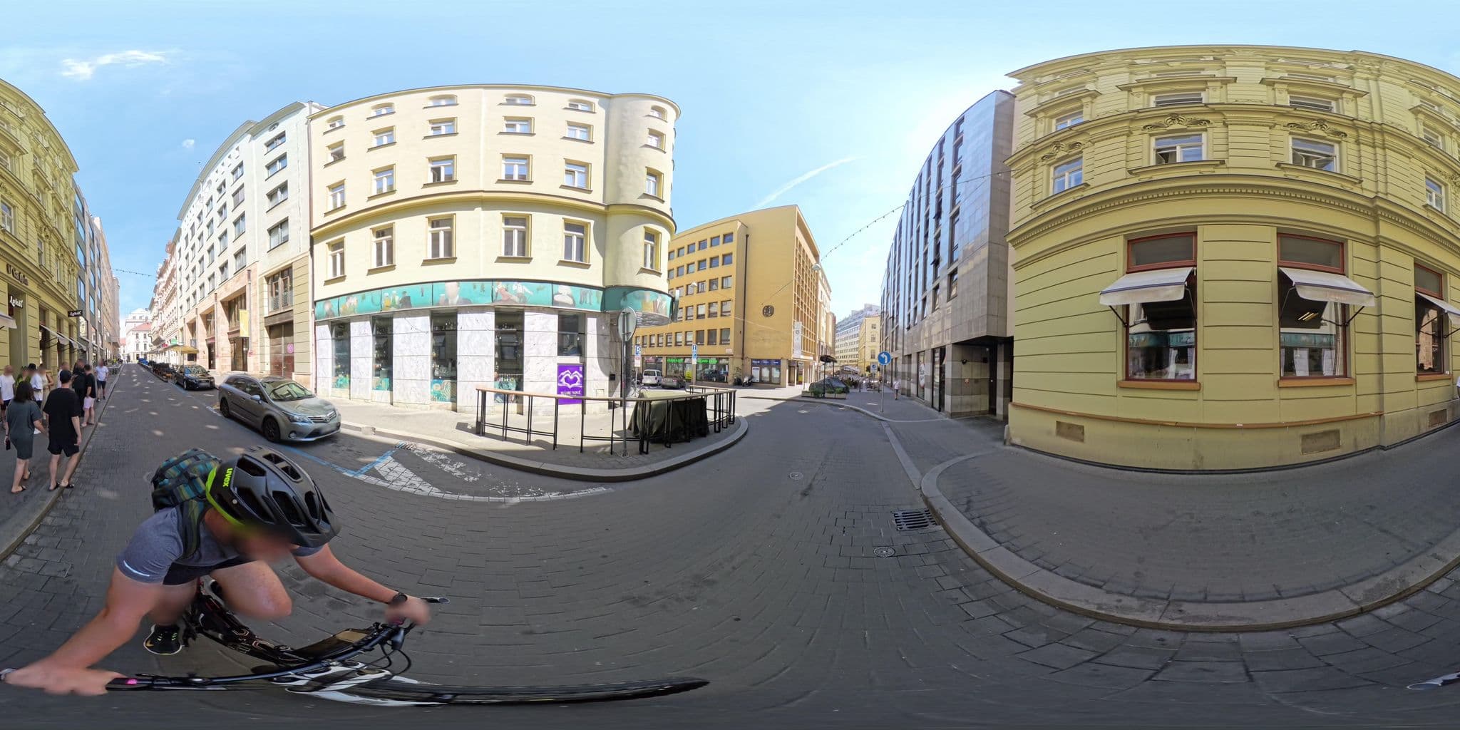 Street view near Apartmánový Dům Centrum, Brno — © DNL852 (CC BY-SA · Mapillary)
