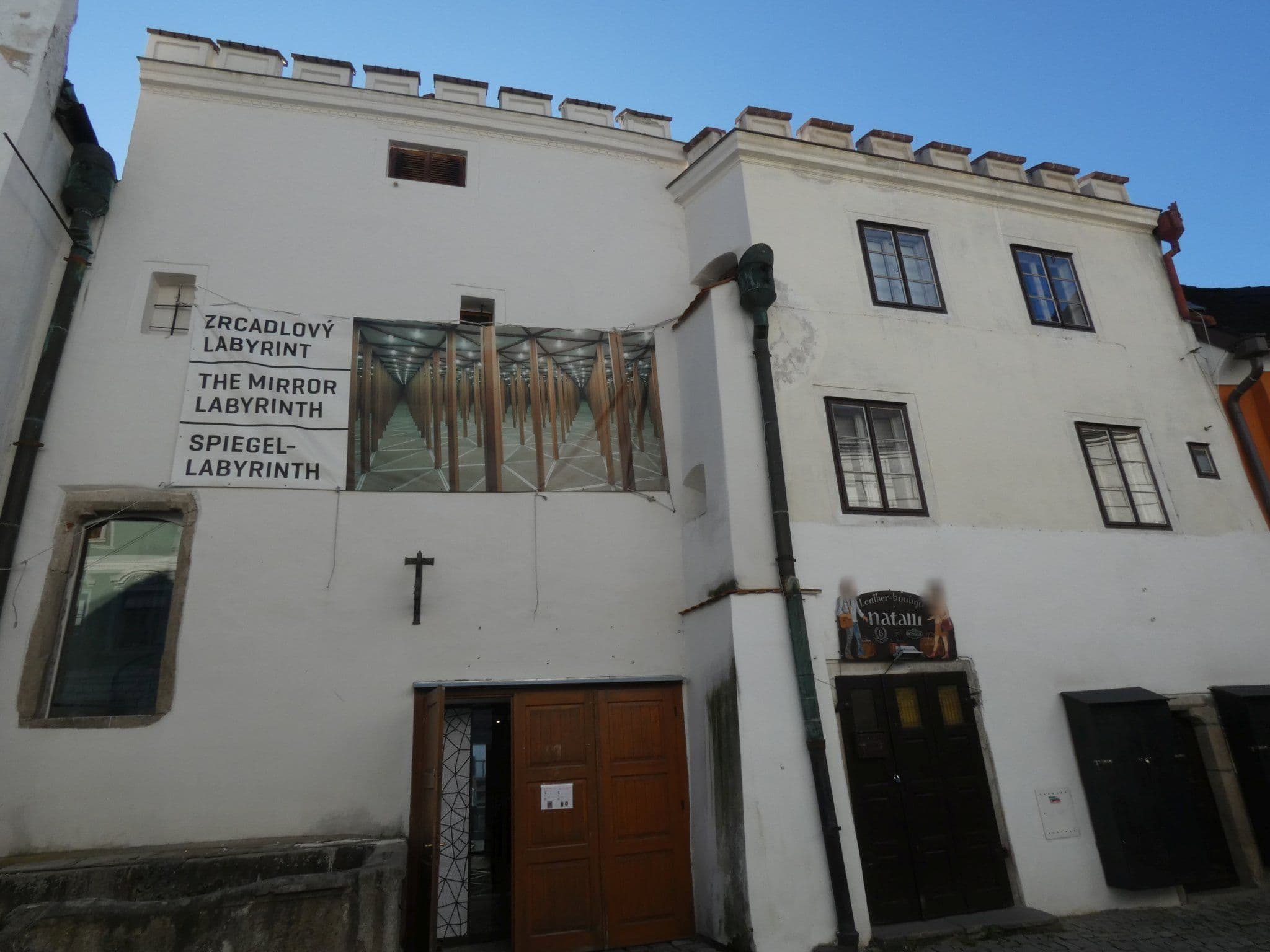 Street view near Alt Straninger, Český Krumlov