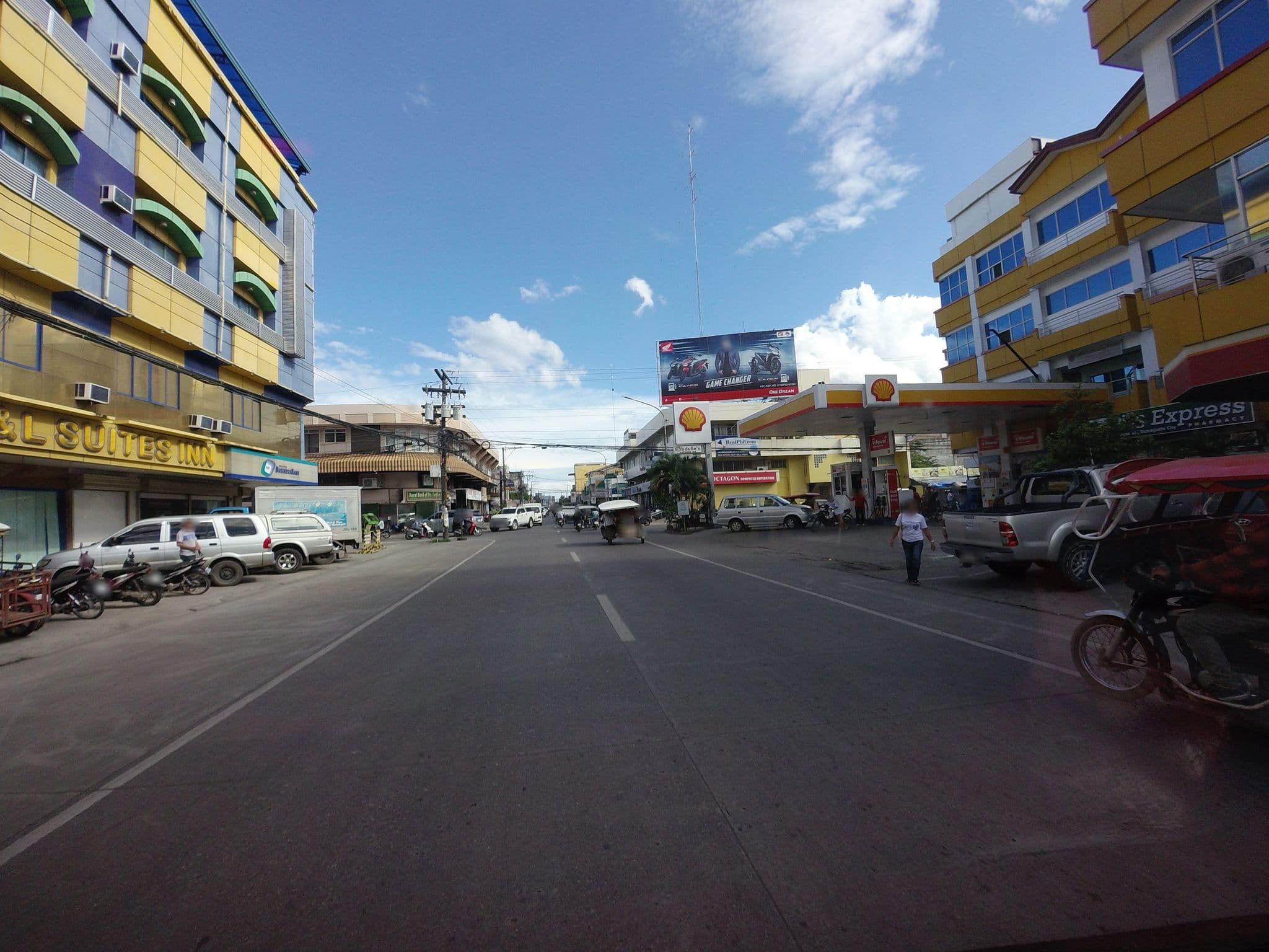 Street view near Obdulias Business Inn, Dumaguete — © GOwin (CC BY-SA · Mapillary)
