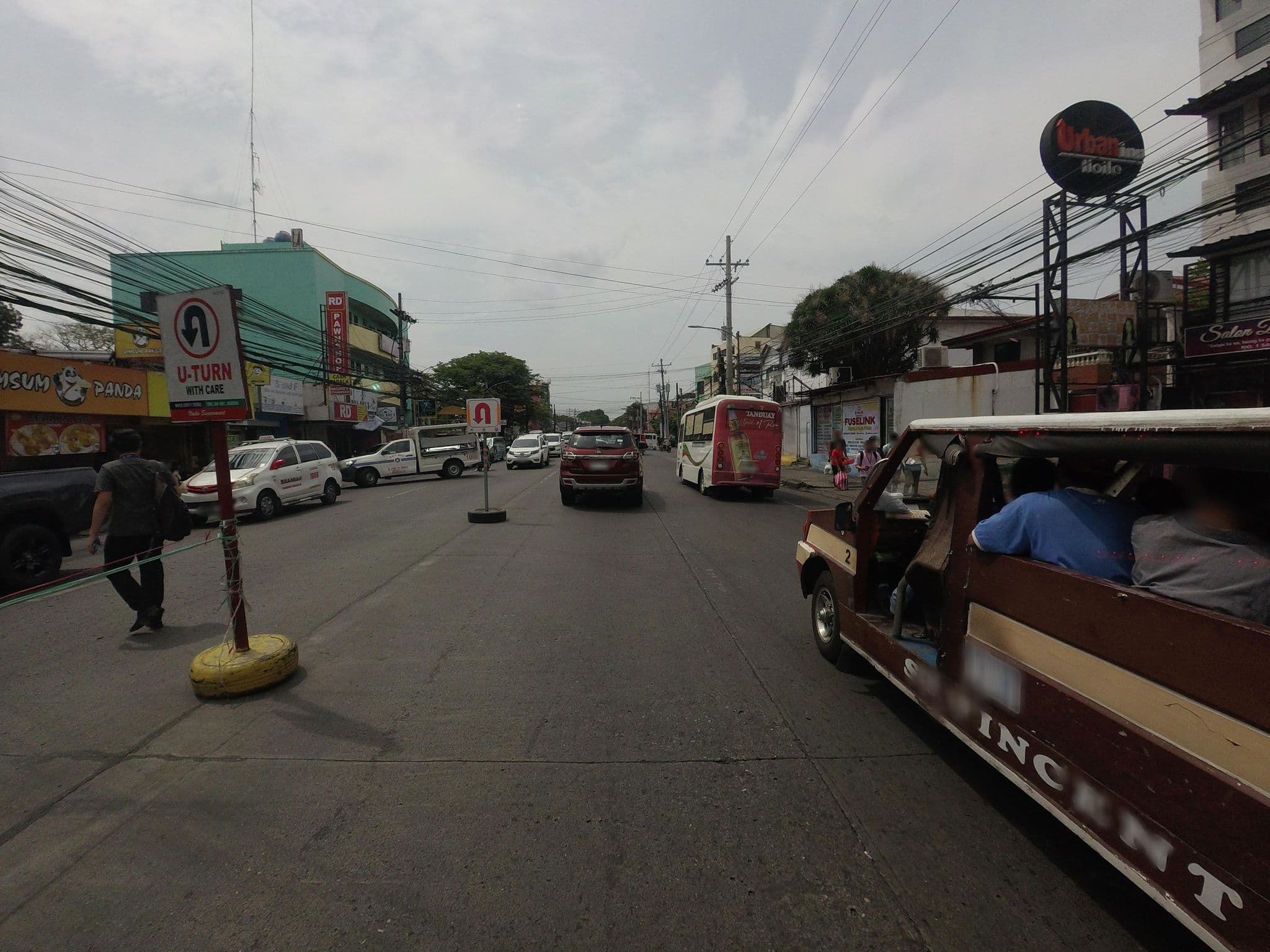Street view near Urban Inn Hotel, Iloilo — © Kaart_Local (CC BY-SA · Mapillary)
