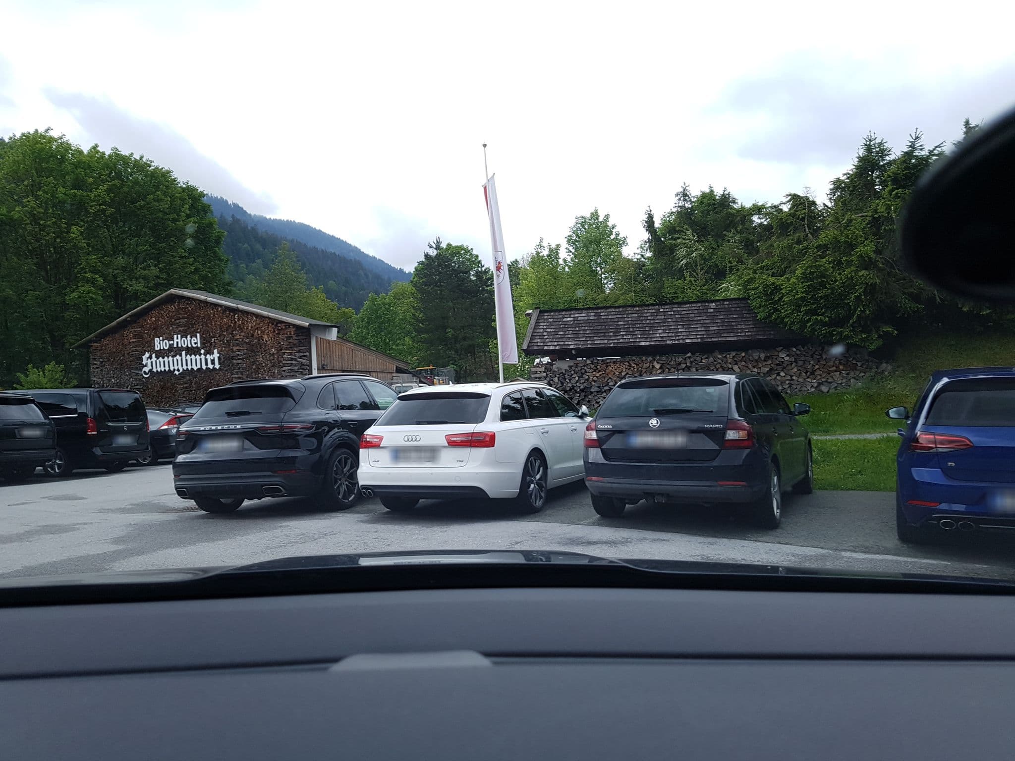 Street view near Stanglwirt, Ellmau