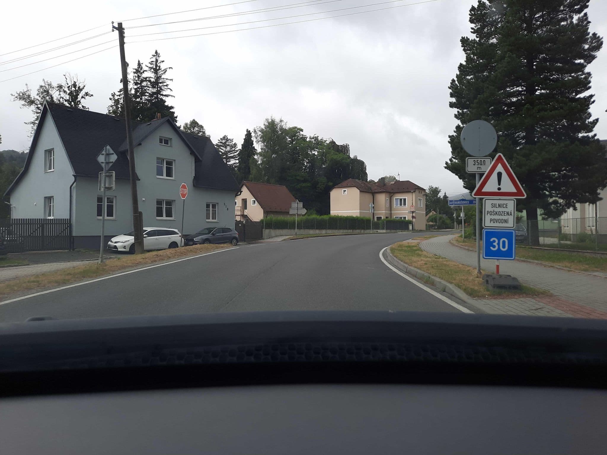 Street view near Na Rychtě, Lipová-lázně — © ondrejlopatka (CC BY-SA · Mapillary)