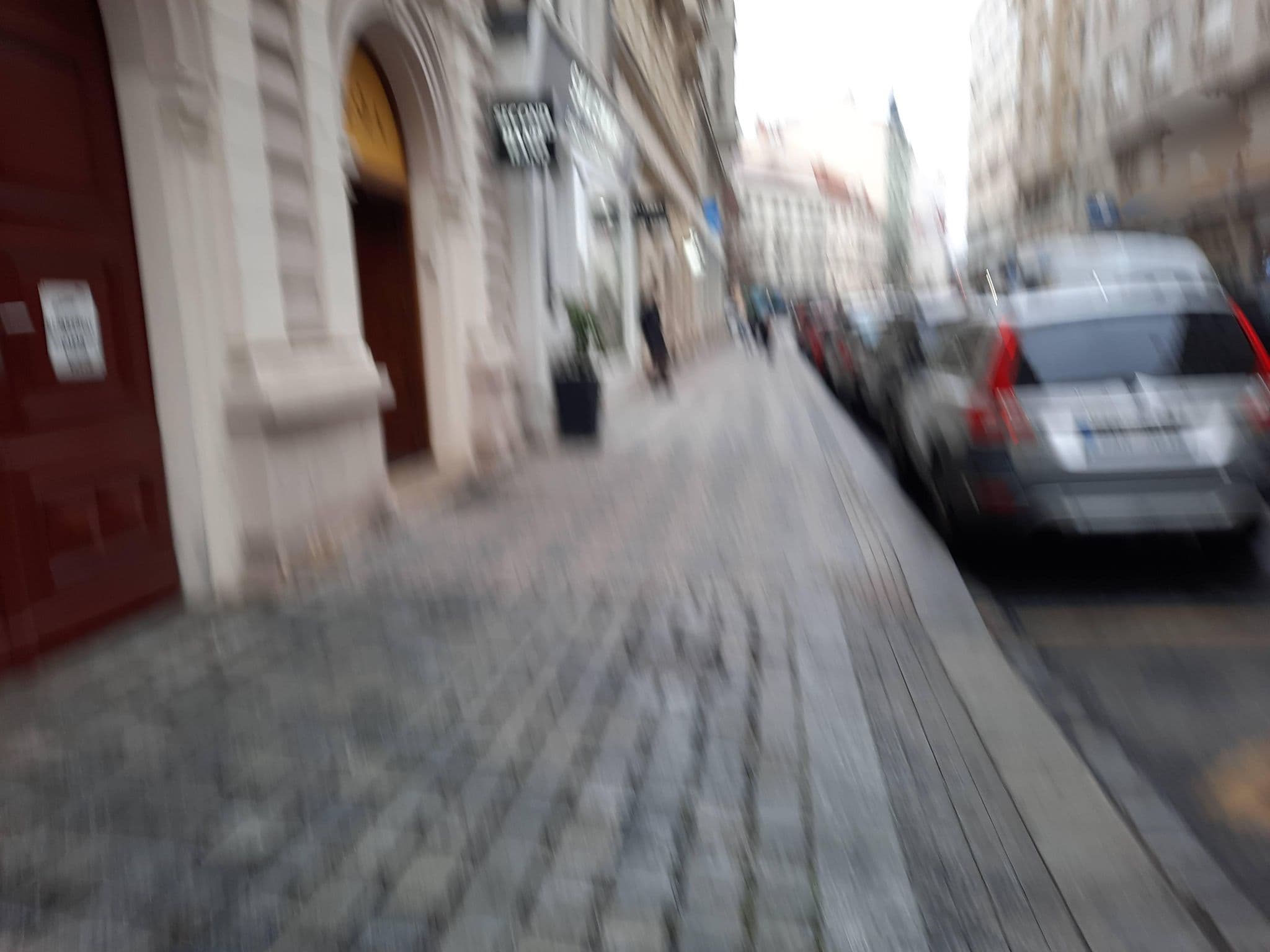 Street view near Church Pension Husův Dům, Nové Město
