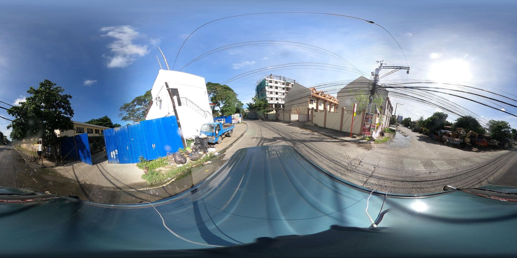 Street view near Little Pinkhouses Bed and Breakfast, Davao — © kaart_360 (CC BY-SA · Mapillary)