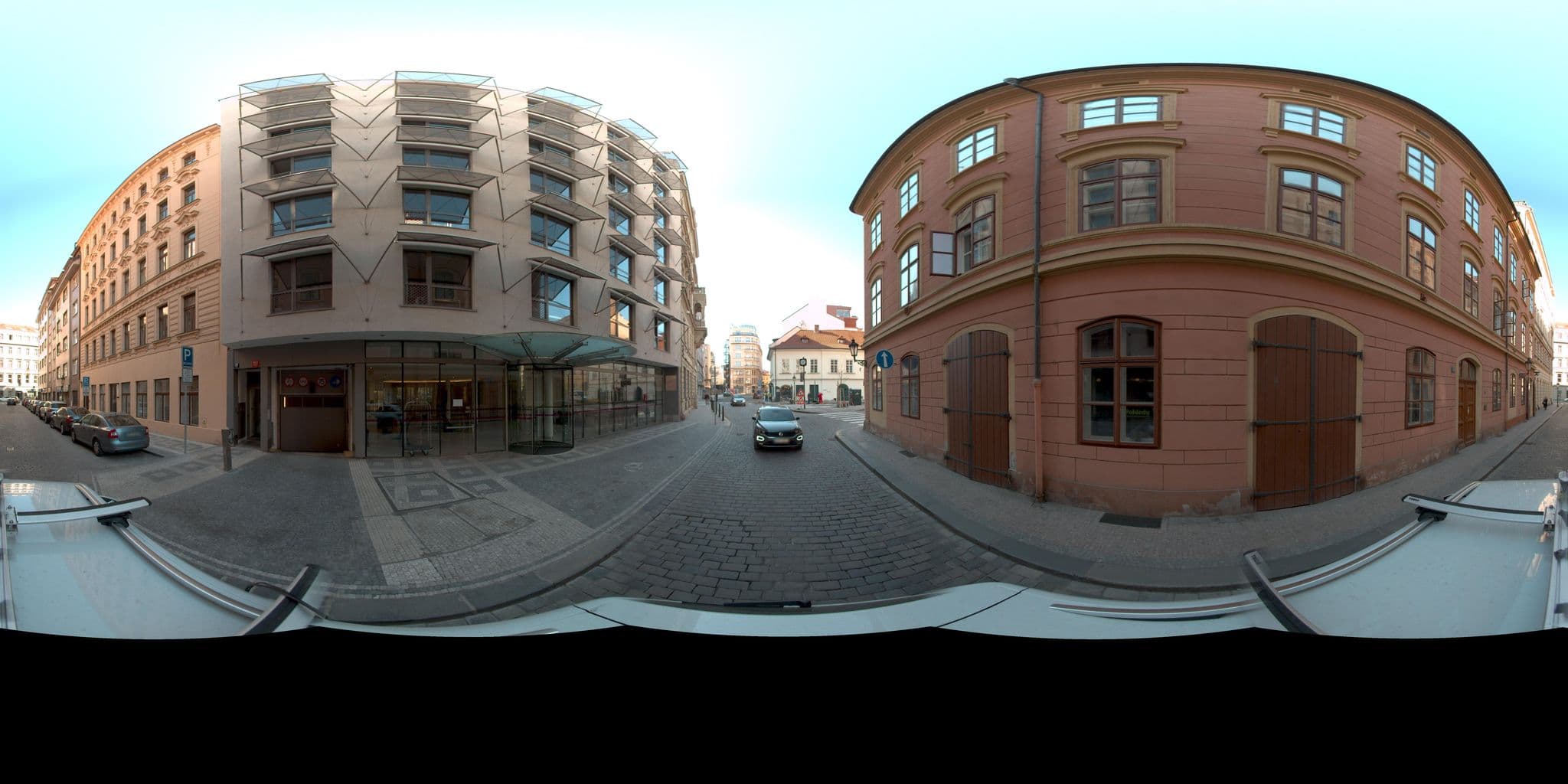 Street view near Apartment Rybná 24, Prague — © kolarius27 (CC BY-SA · Mapillary)