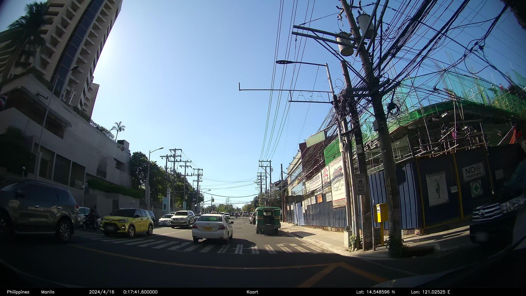 Street view near Room 1411, Makati City — © kaart_4 (CC BY-SA · Mapillary)