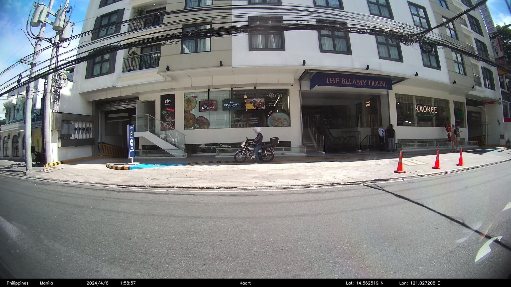 Street view near The Belamy House, Bel Air — © kaart_3 (CC BY-SA · Mapillary)