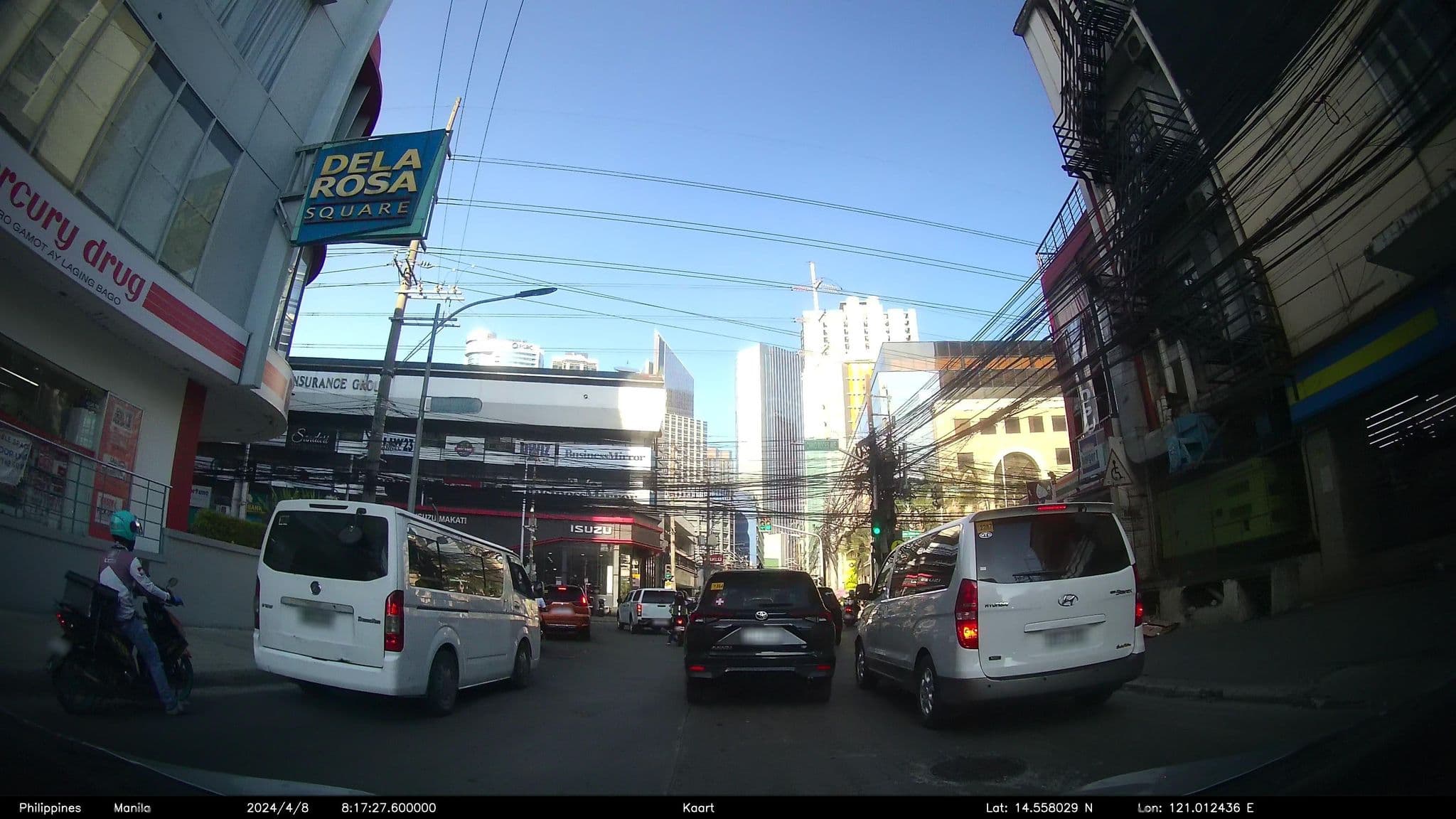 Street view near Makati International Inn, Bel Air — © kaart_4 (CC BY-SA · Mapillary)