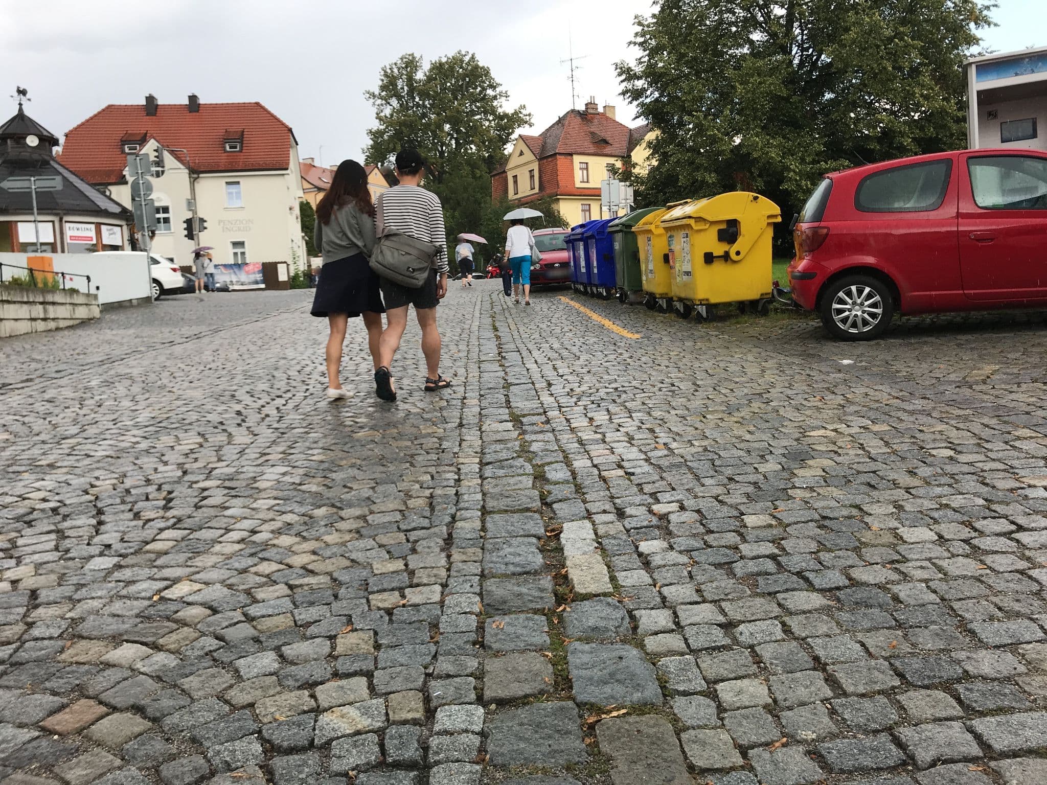 Street view near Pension Krumau, Český Krumlov