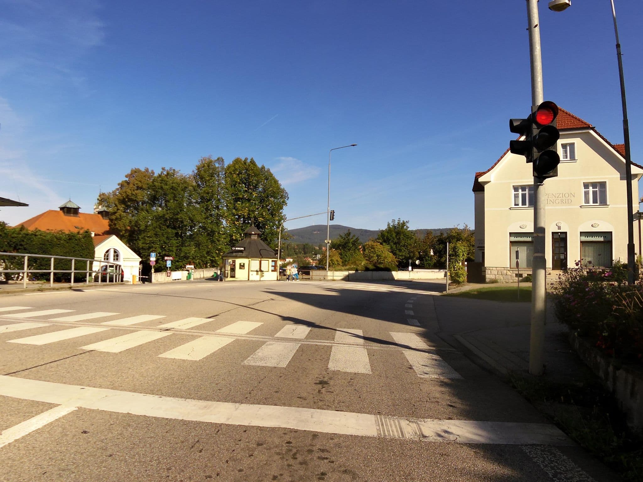 Street view near Pension Anna, Český Krumlov