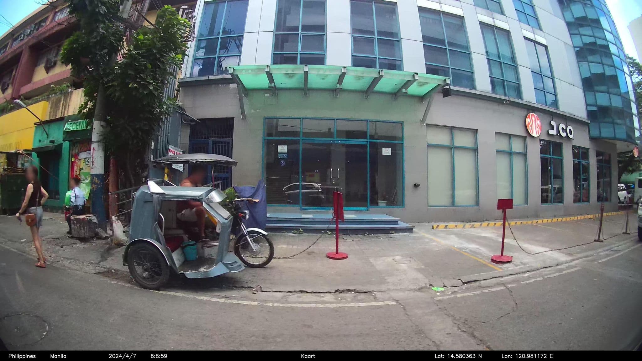 Street view near Mabini Mansions, Paco — © kaart_4 (CC BY-SA · Mapillary)