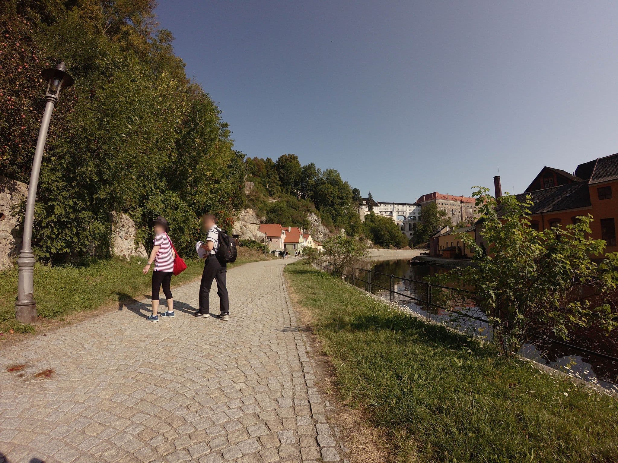 Street view near Hotel Vltavská pohádka, Český Krumlov