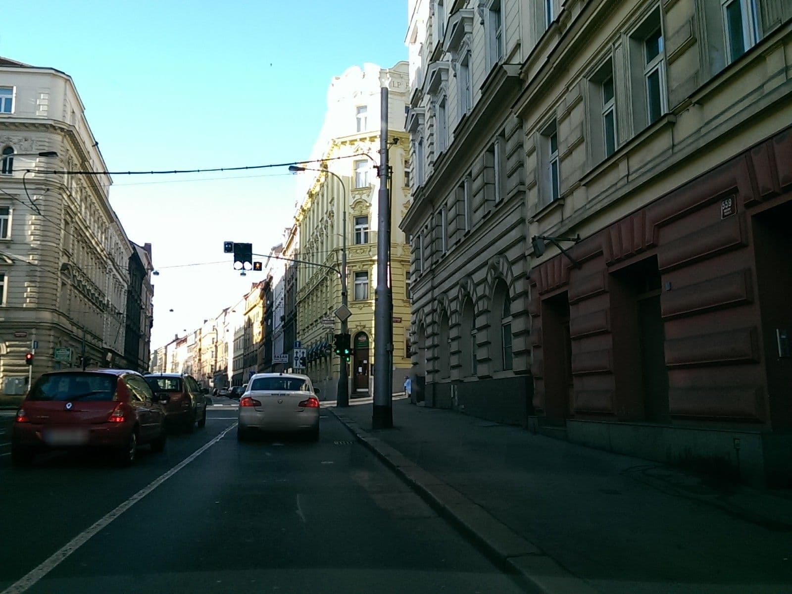 Street view near Hotel Praga, Smíchov — © gob (CC BY-SA · Mapillary)