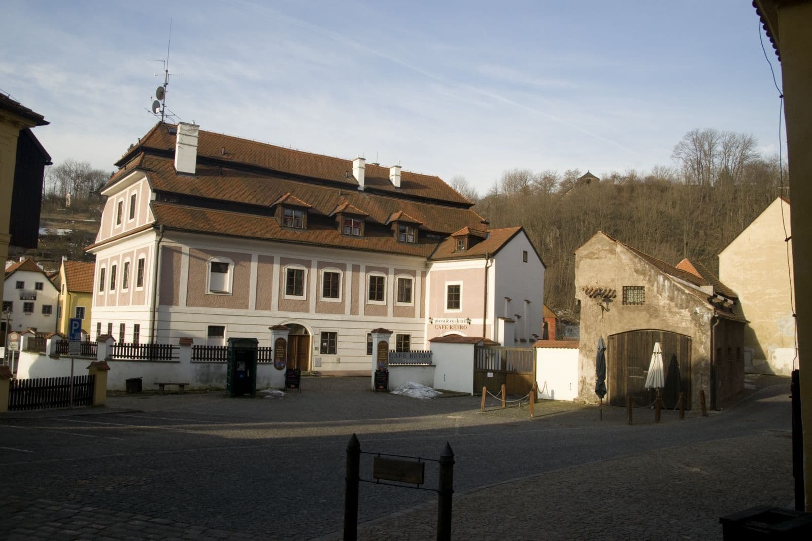 Street view near Pension U Mrázků, Český Krumlov