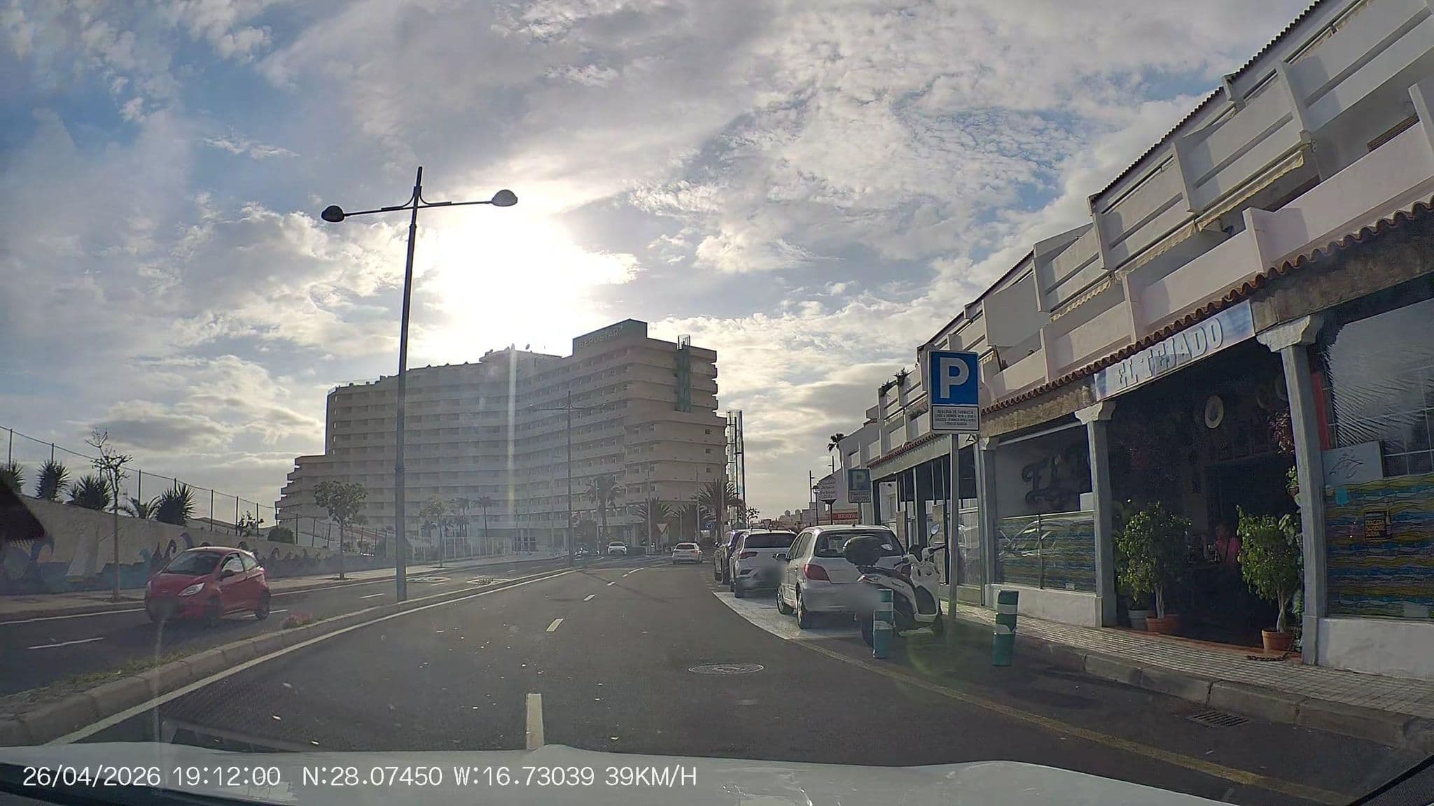 Street view near Apartamentos Garajonay, Playa de las Américas — © AR88 (CC BY-SA · Mapillary)