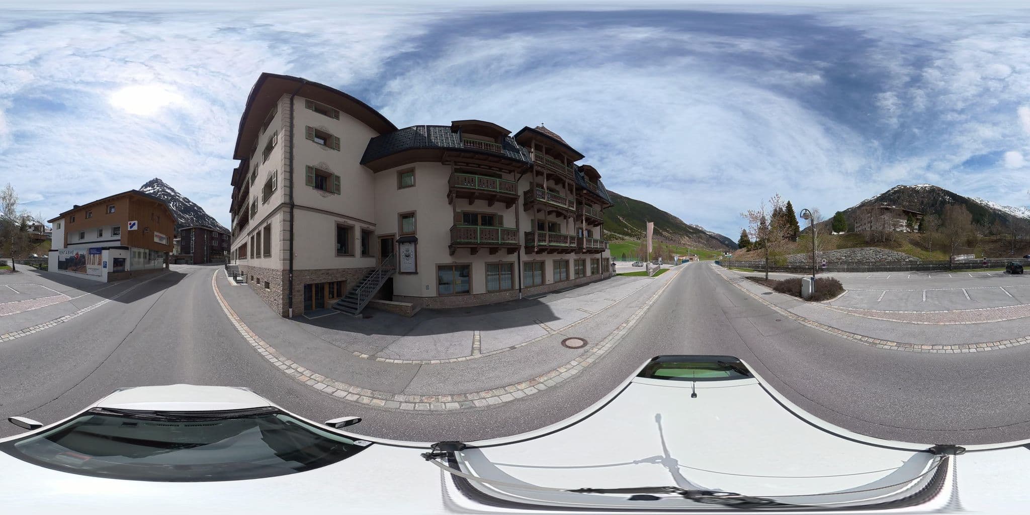 Street view near Fluchthorn, Ischgl