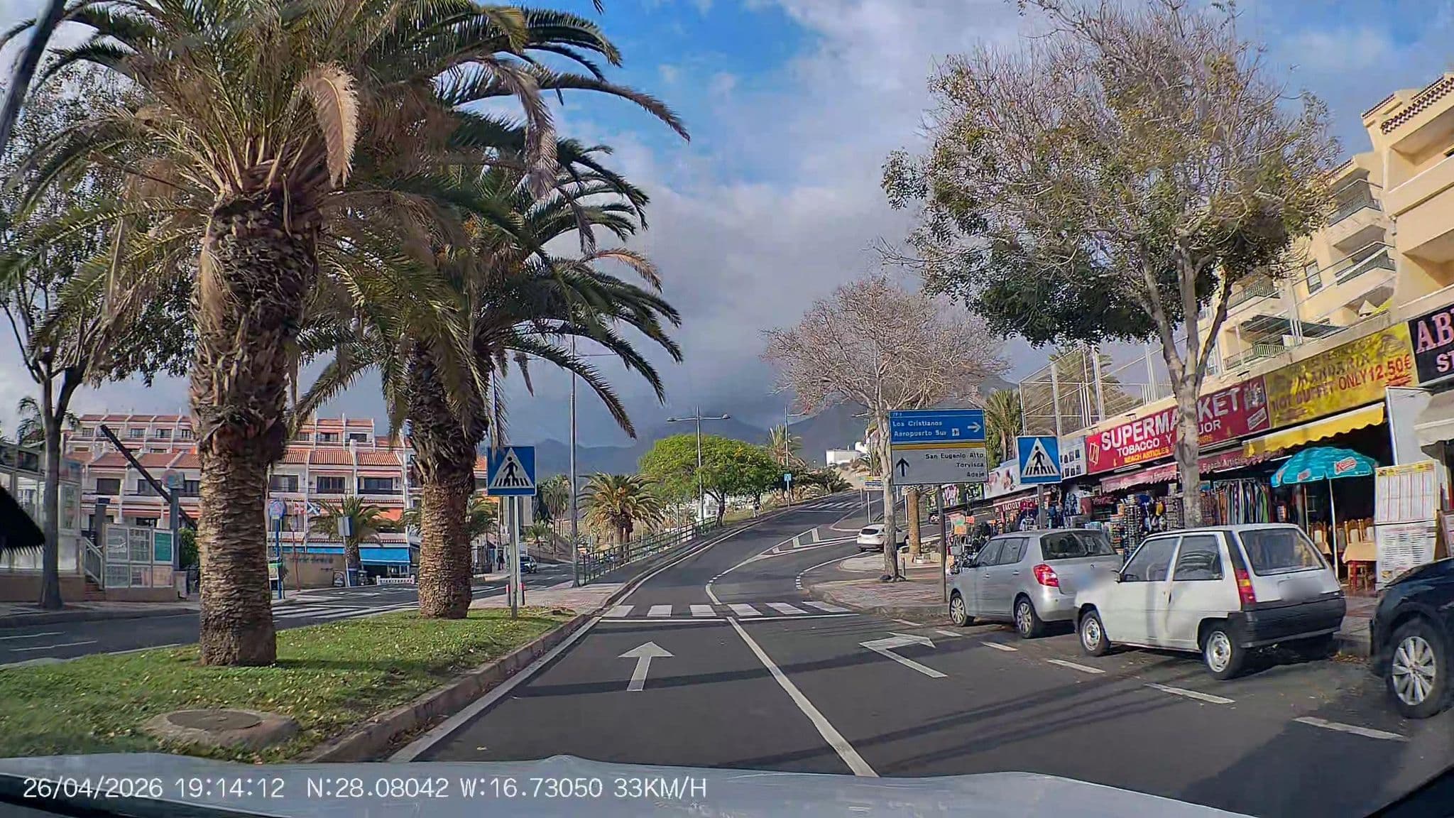 Street view near Hotel Villa de Adeje Beach, Playa de las Américas — © AR88 (CC BY-SA · Mapillary)