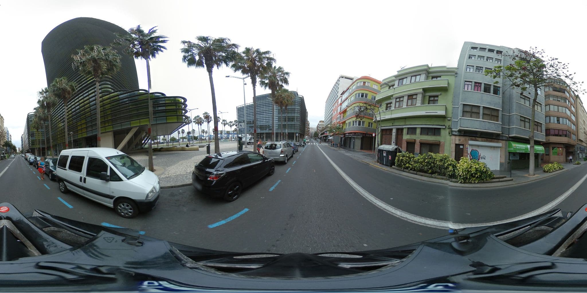 Street view near Las Canteras Seafront Apartment, Centro — © javiersanp (CC BY-SA · Mapillary)