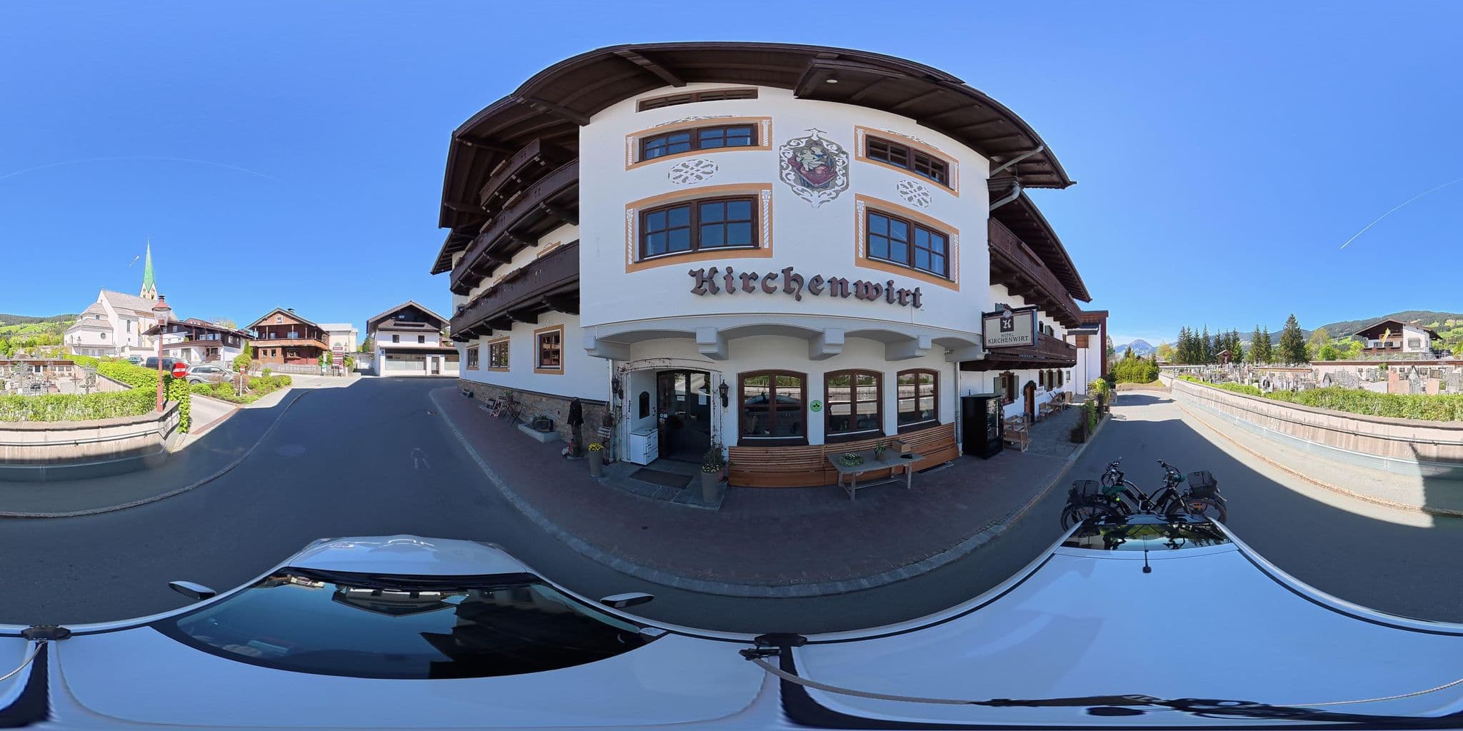 Street view near Hotel Kirchenwirt, Kirchberg in Tirol — © osmplus_org (CC BY-SA · Mapillary)