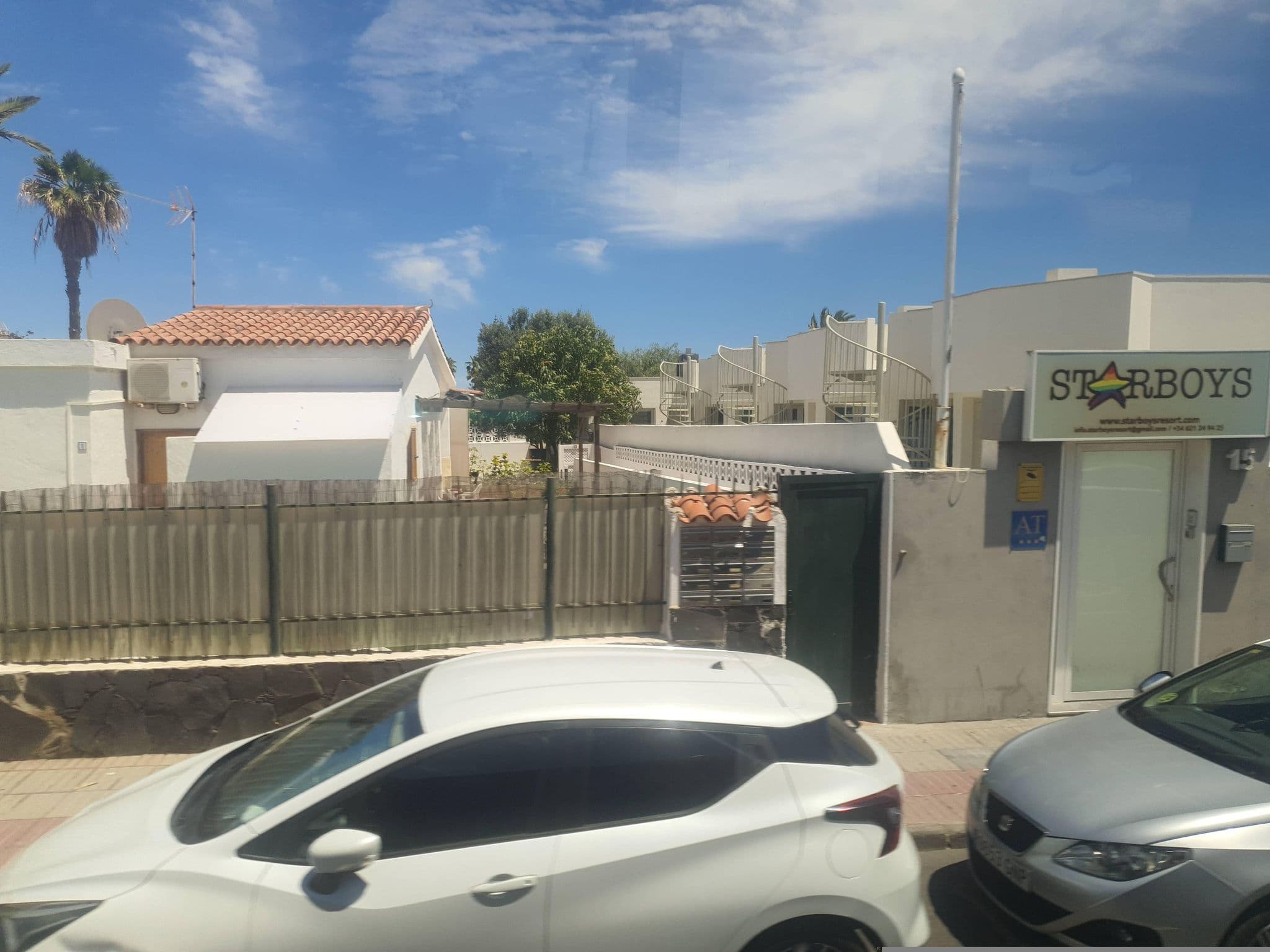 Street view near Parque Cristina, Playa del Ingles — © Ianjavier2011 (CC BY-SA · Mapillary)