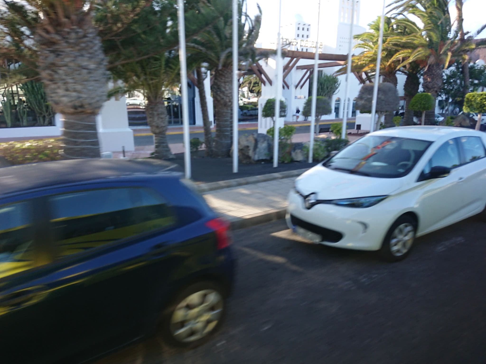 Street view near H10 Timanfaya Palace Hotel Lanzarote, Playa Blanca — © sp4rkie (CC BY-SA · Mapillary)