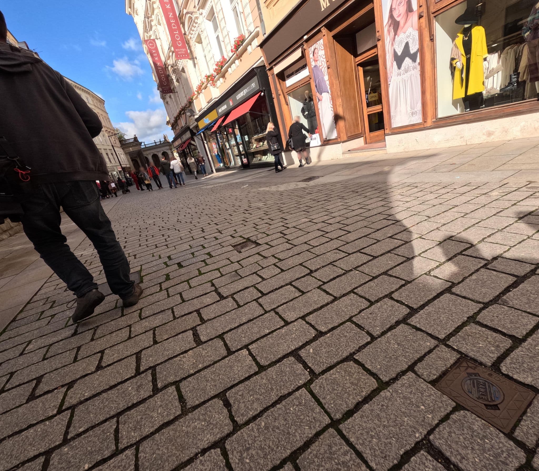 Street view near Golden Key Boutique Hotel, Karlovy Vary