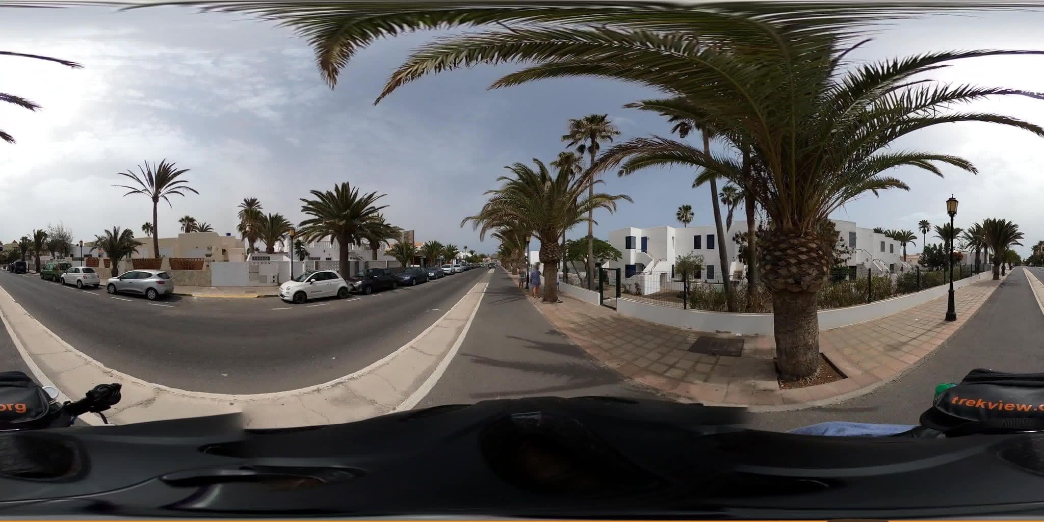 Street view near Oasis Village Hotel, Corralejo — © trekviewed (CC BY-SA · Mapillary)