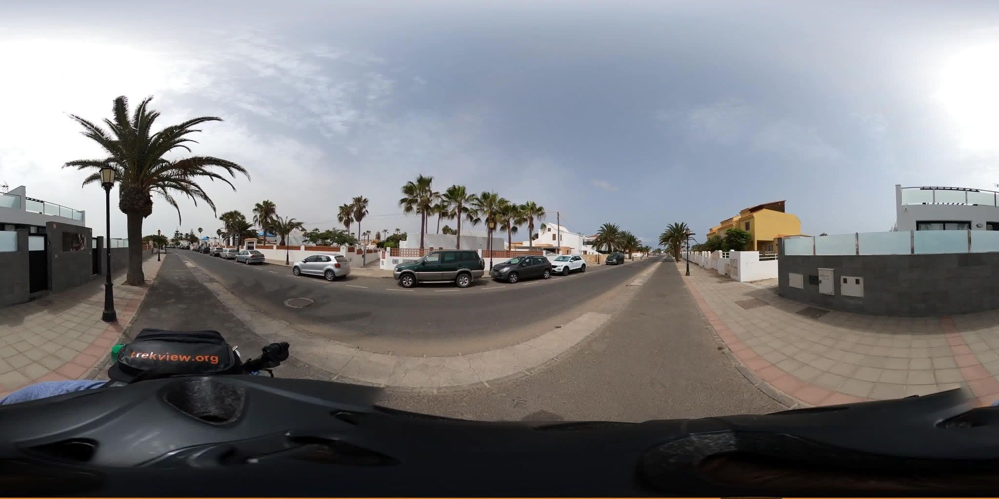 Street view near Hotel Blue Bay Palace, Corralejo — © trekviewed (CC BY-SA · Mapillary)