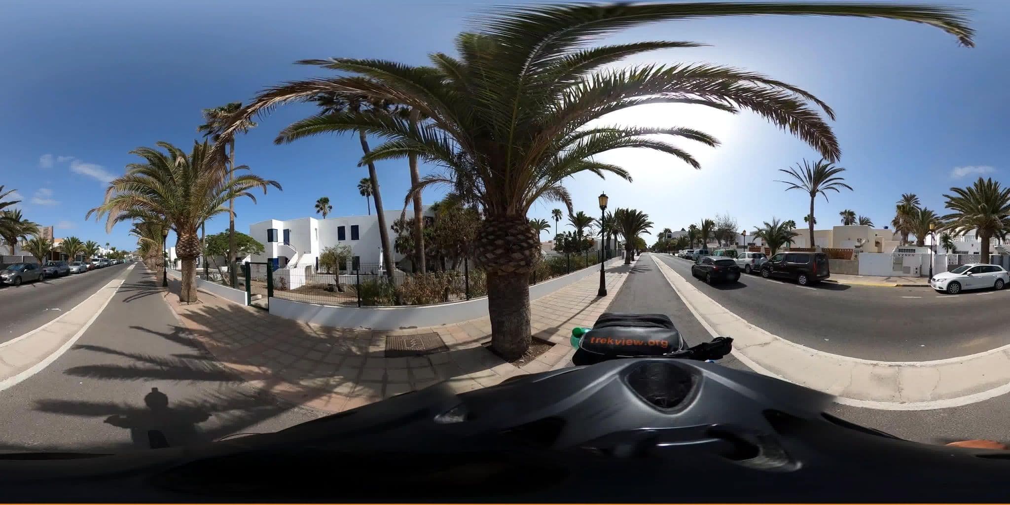 Street view near The One Hostel, Corralejo — © trekviewed (CC BY-SA · Mapillary)