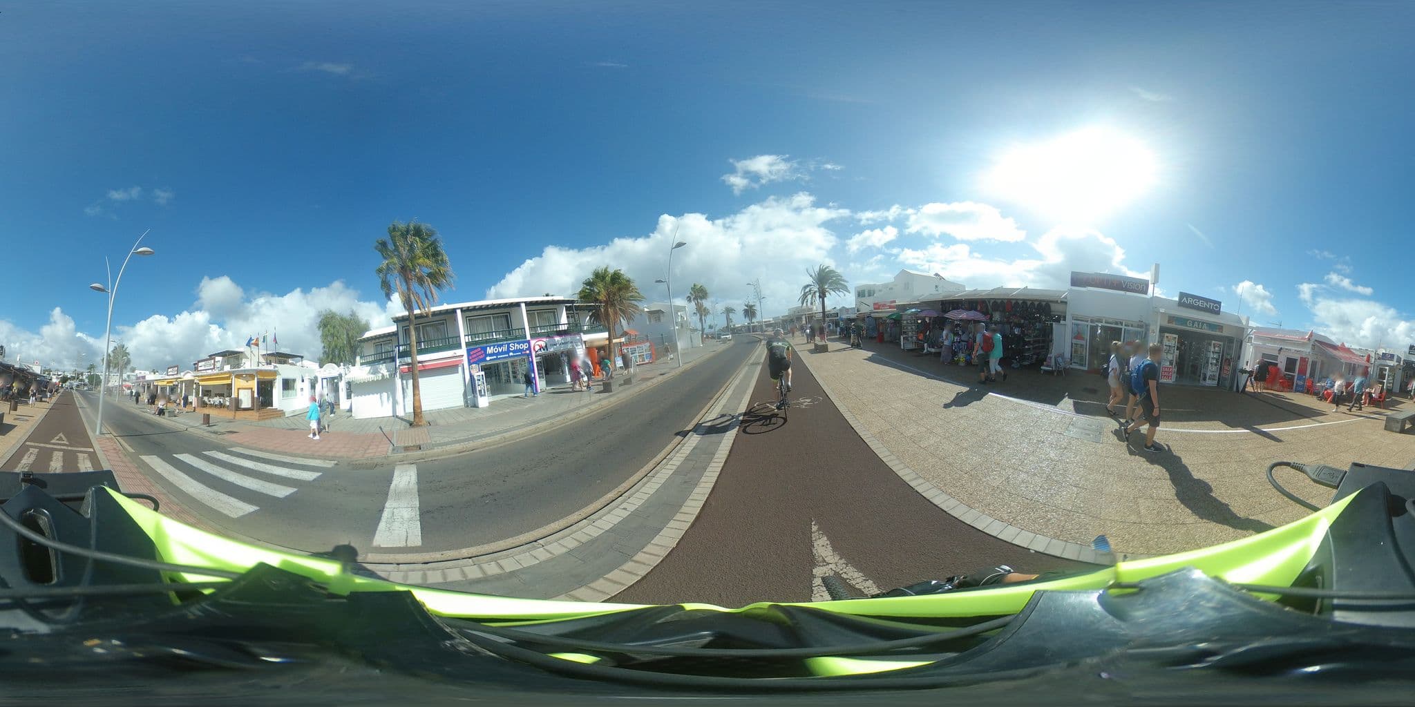 Street view near Apartamentos Cabrera, Puerto del Carmen — © javiersanp (CC BY-SA · Mapillary)