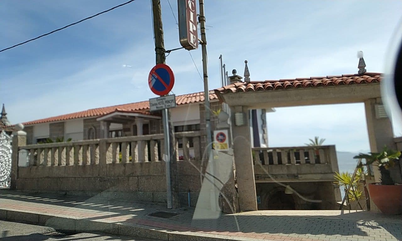Street view near Hostal Principe, Sanxenxo — © sanjorgepinho (CC BY-SA · Mapillary)