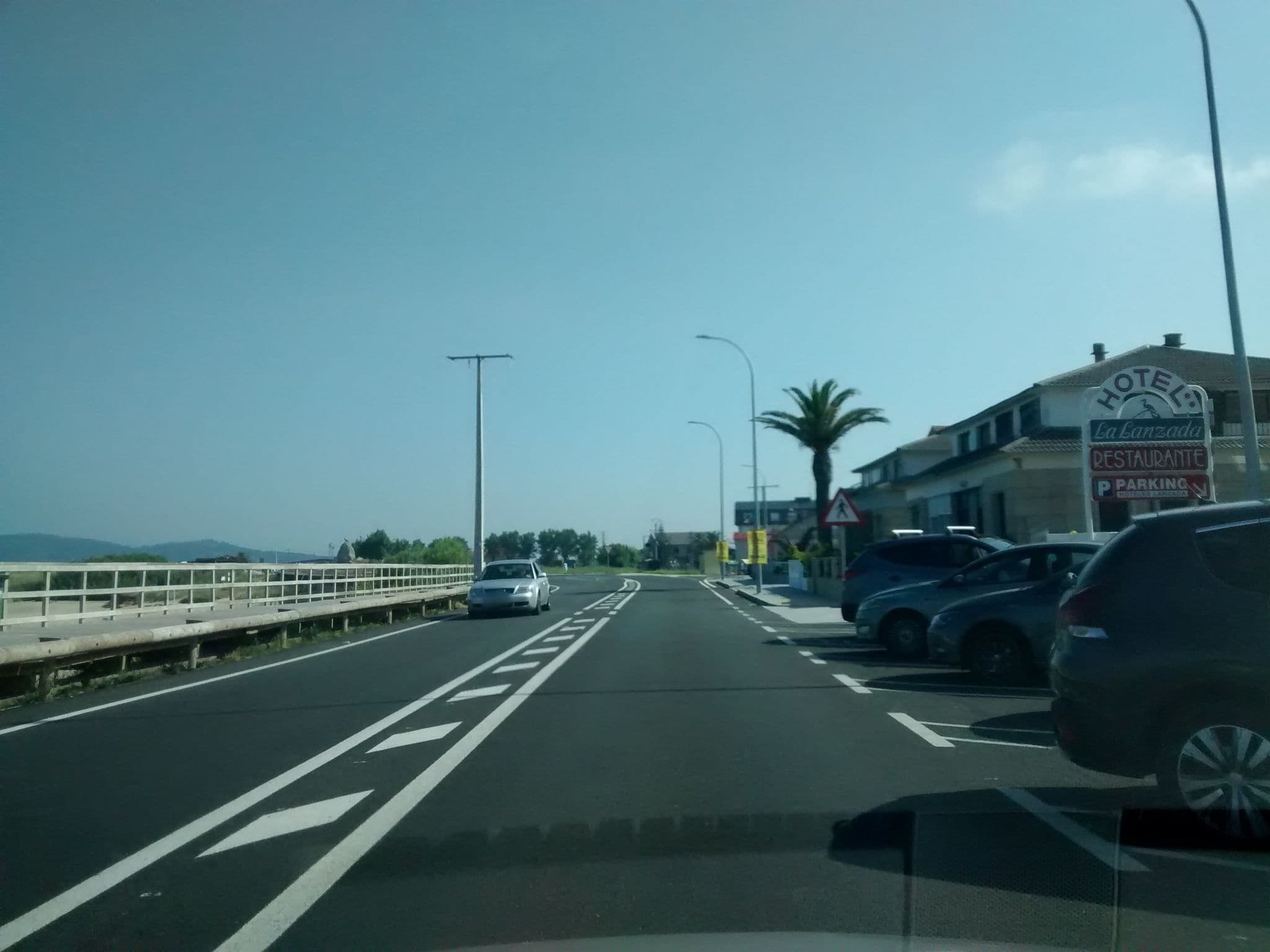 Street view near Hotel La Lanzada, Portonovo — © msevilla00 (CC BY-SA · Mapillary)