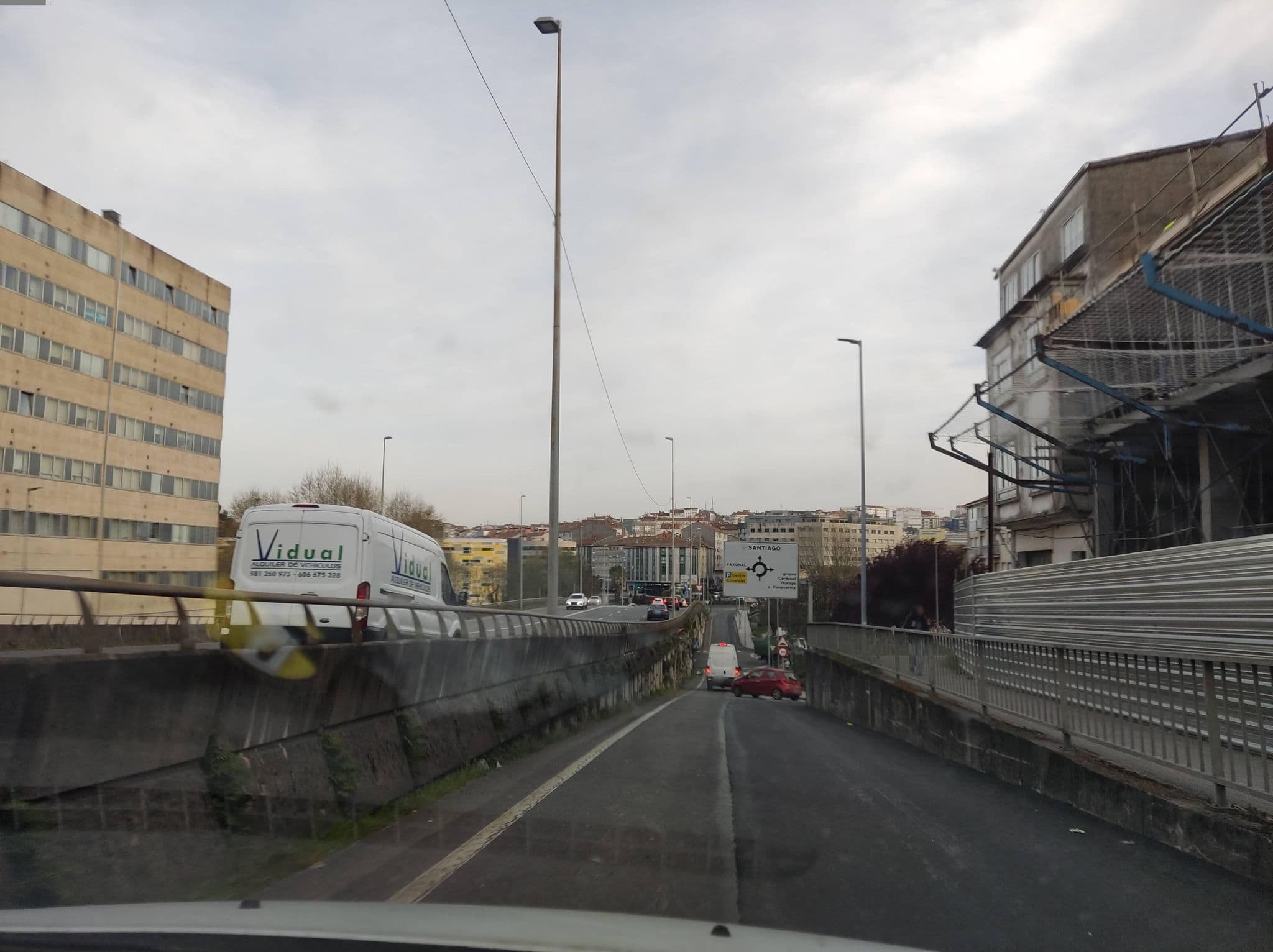 Street view near Habitacion 509, Hotel Trip Santiago, Santiago de Compostela — © mCalle (CC BY-SA · Mapillary)