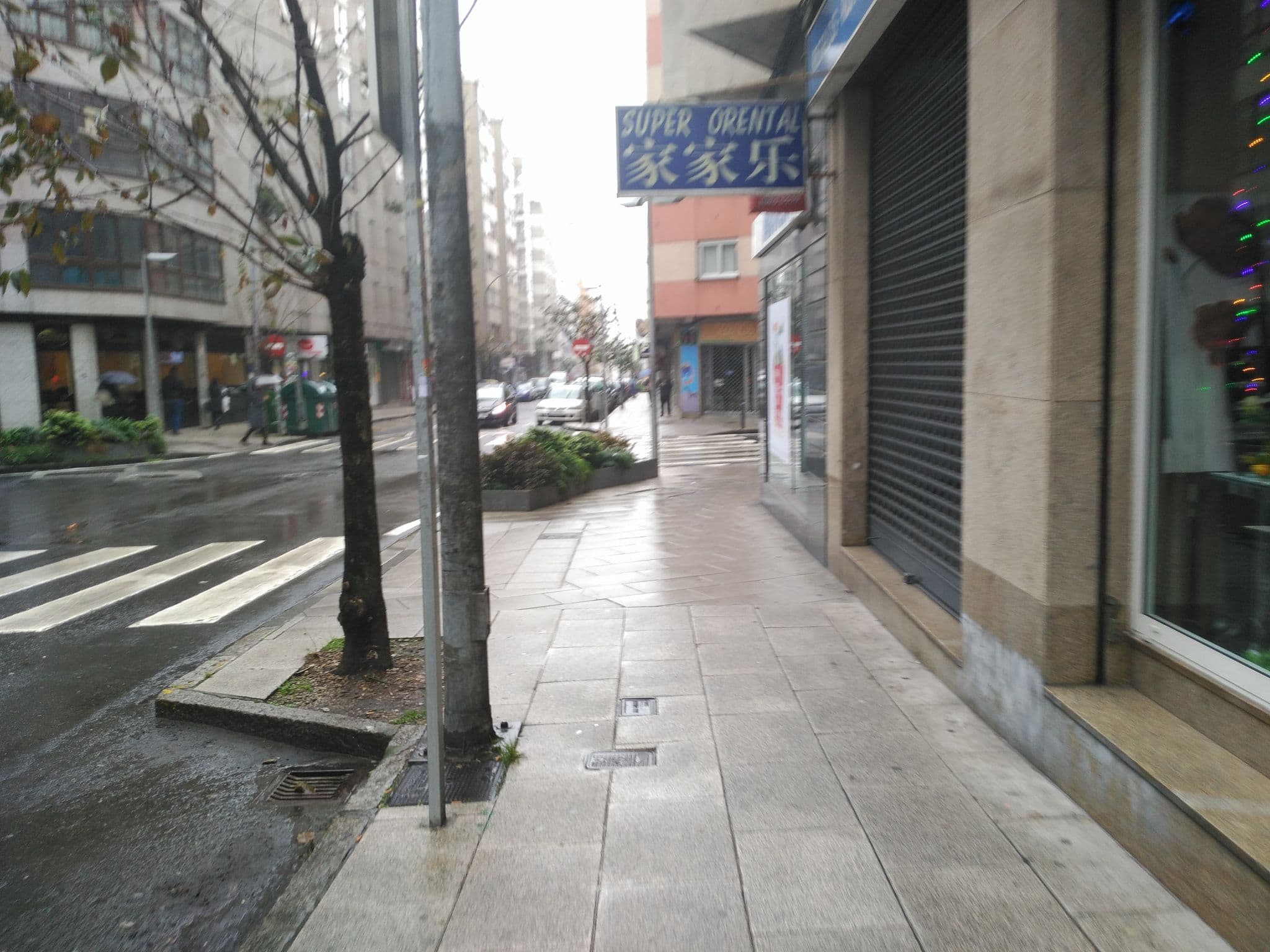Street view near Zafiro, Santiago de Compostela — © claudiaxeo (CC BY-SA · Mapillary)
