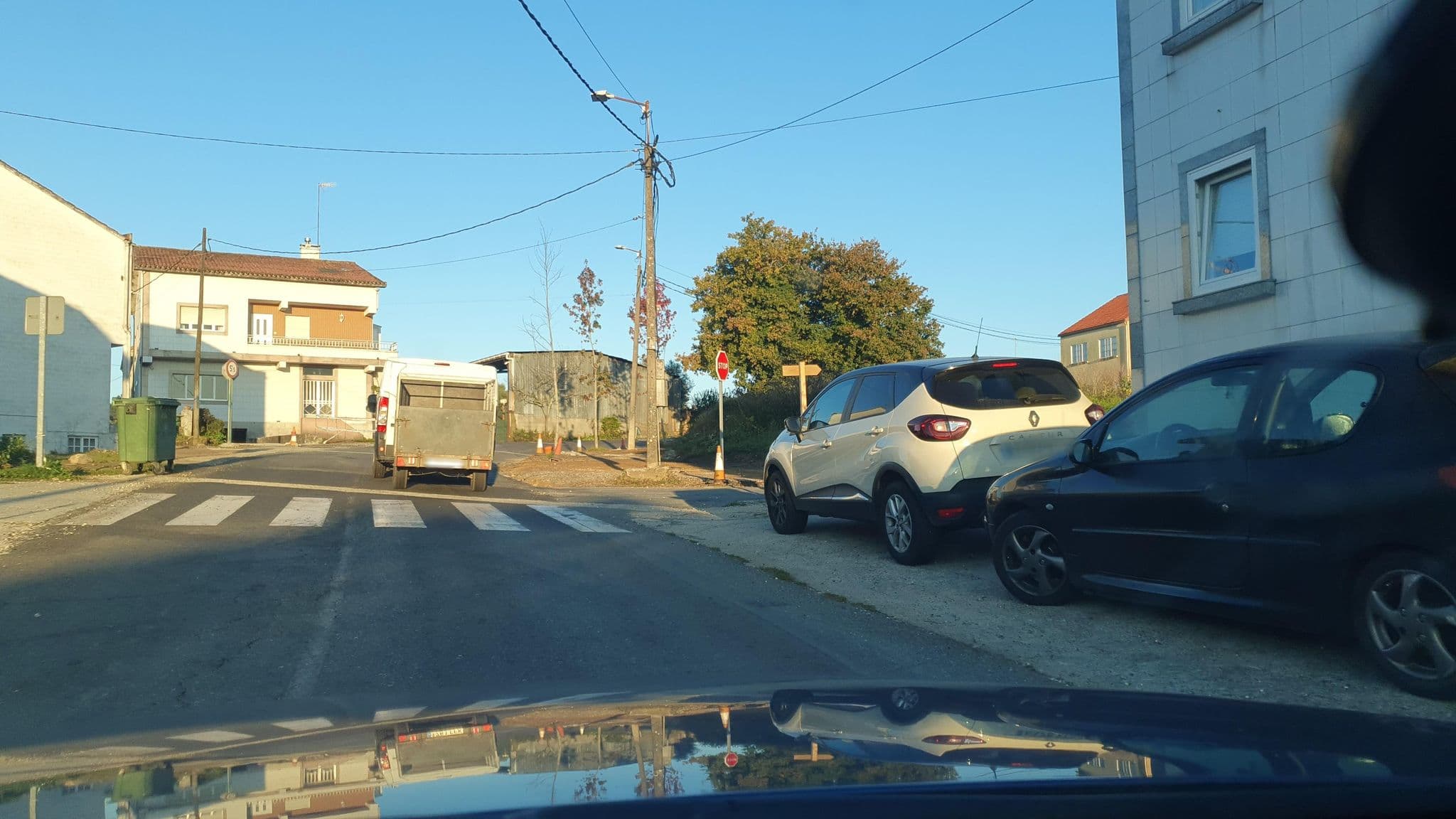 Street view near Hostal Balboa, Santiago de Compostela — © pablolampon (CC BY-SA · Mapillary)