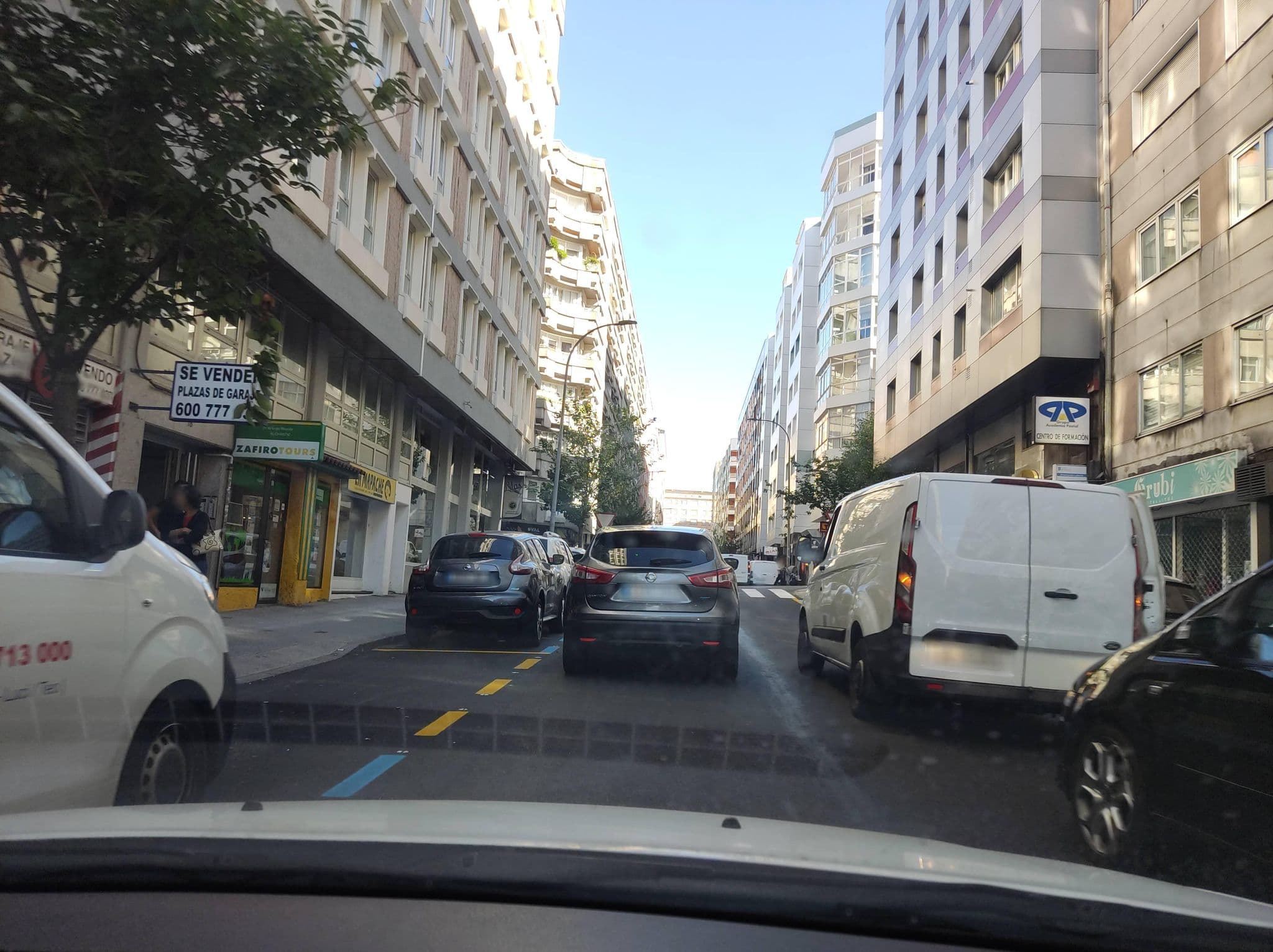 Street view near Casa Julián, Santiago de Compostela — © mCalle (CC BY-SA · Mapillary)