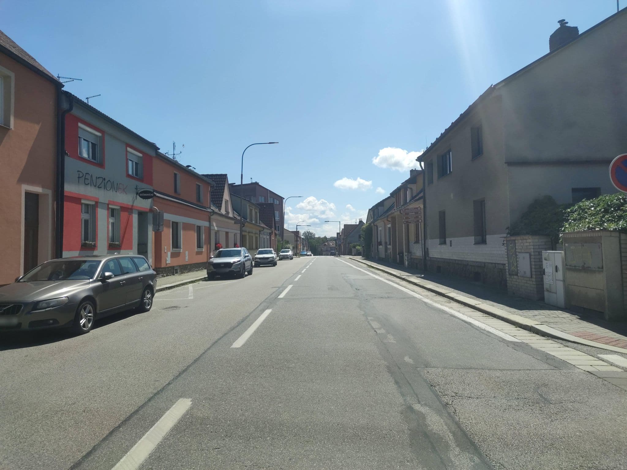 Street view near Penzionek JH, Jindřichův Hradec — © martinpoljak (CC BY-SA · Mapillary)