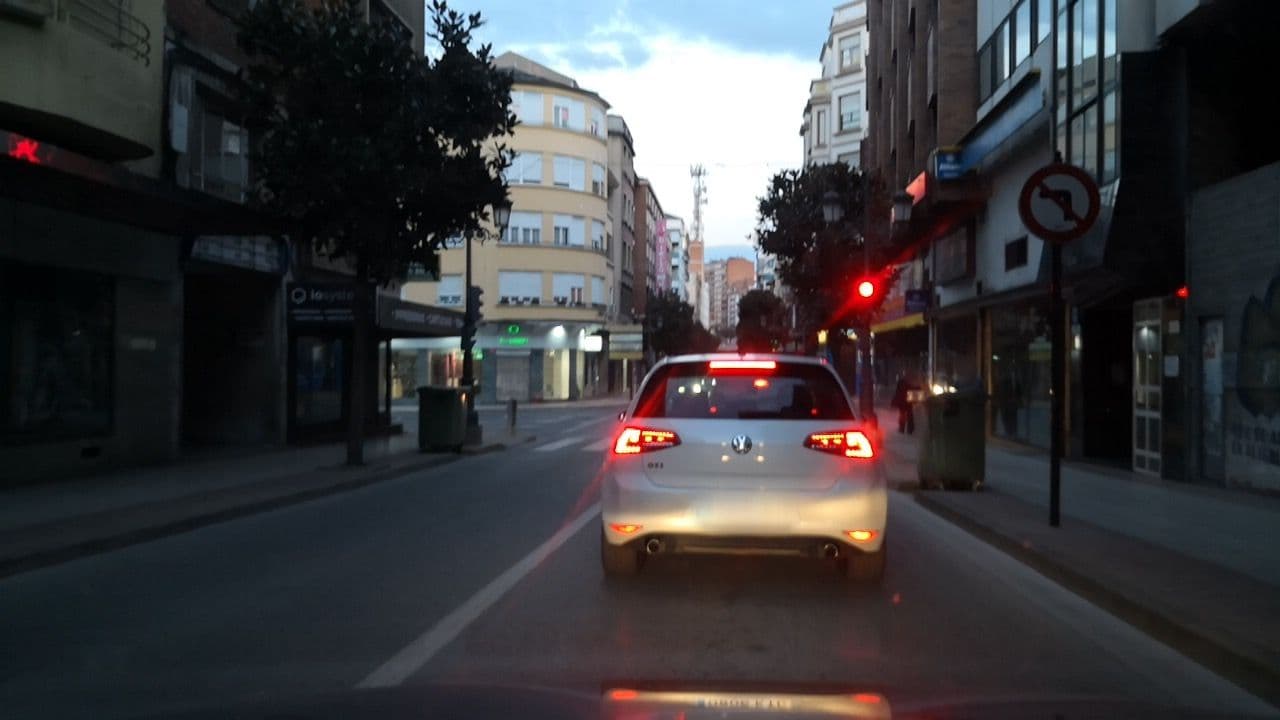 Street view near Hotel Madrid Bierzo, Ponferrada — © sanjorgepinho (CC BY-SA · Mapillary)