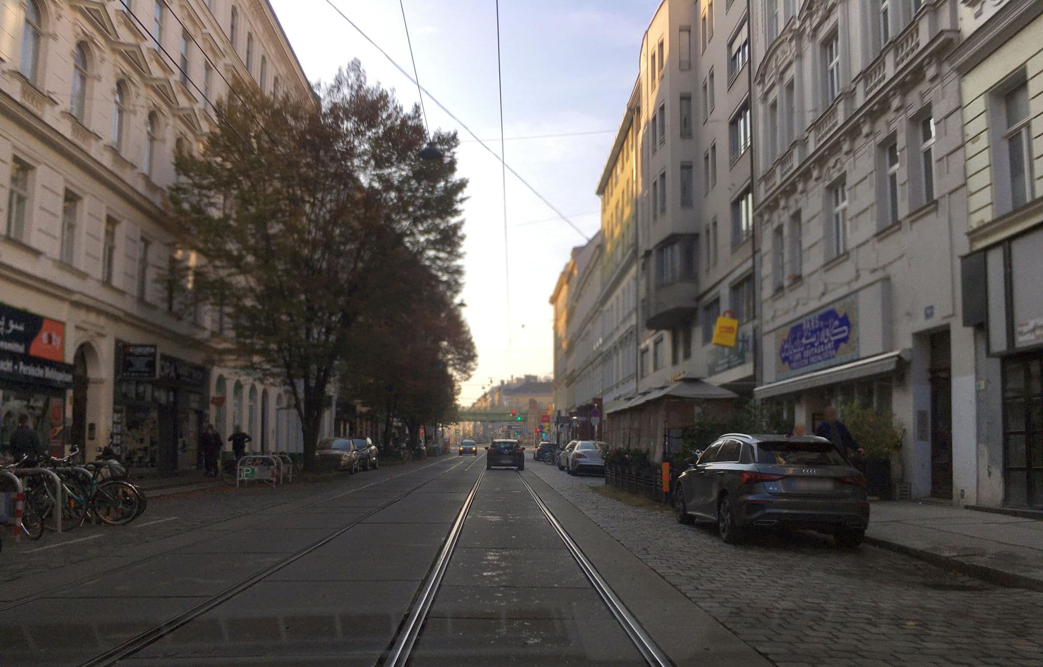 Street view near Apartment Galleria, Josefstadt — © istefanos (CC BY-SA · Mapillary)