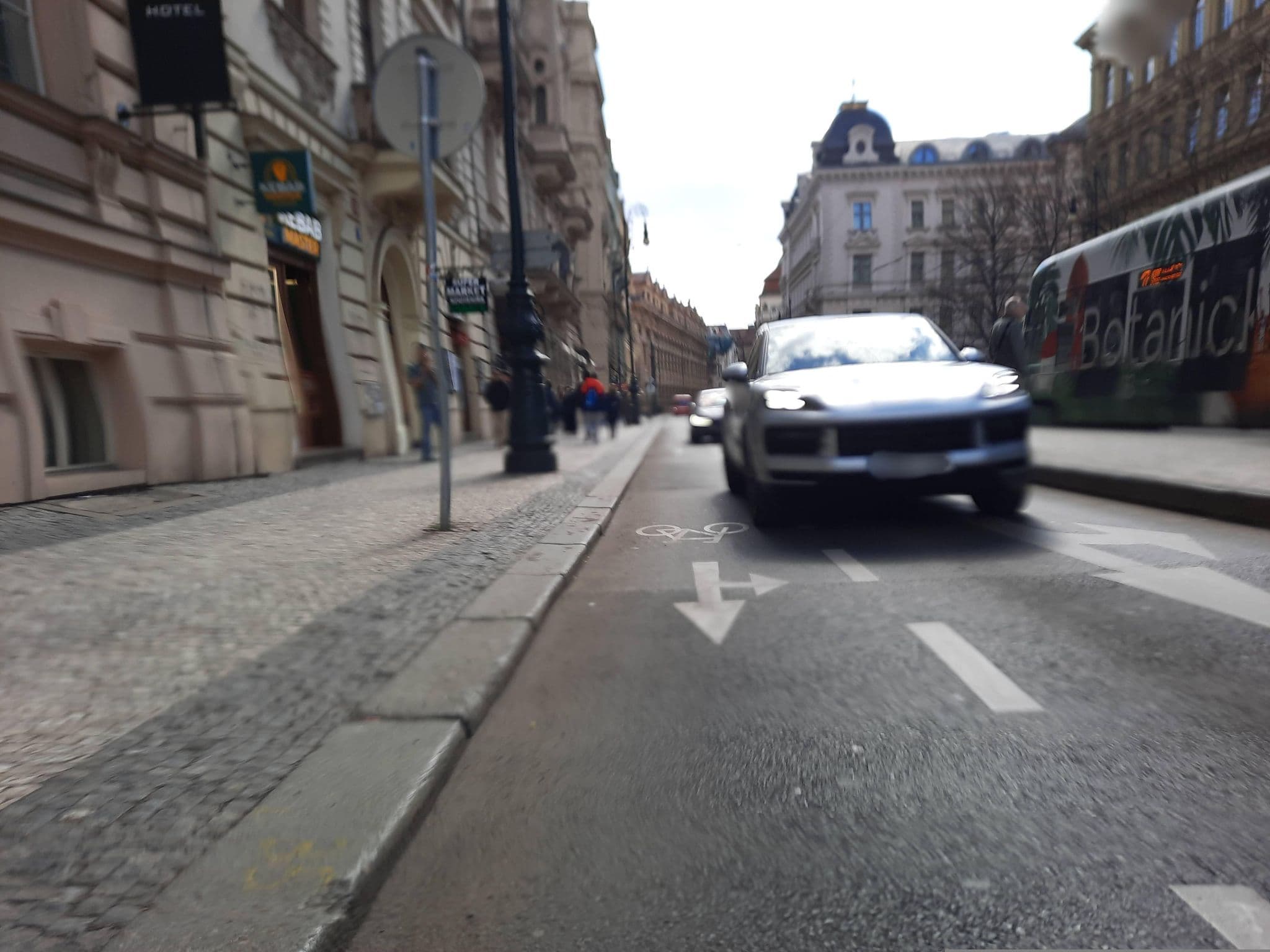 Street view near Art House Apartments by Adrez, Prague