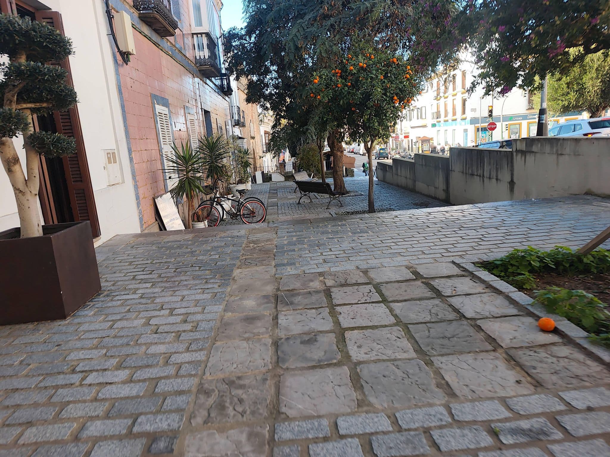 Street view near Pink House Hostel, Tarifa — © Duro (CC BY-SA · Mapillary)