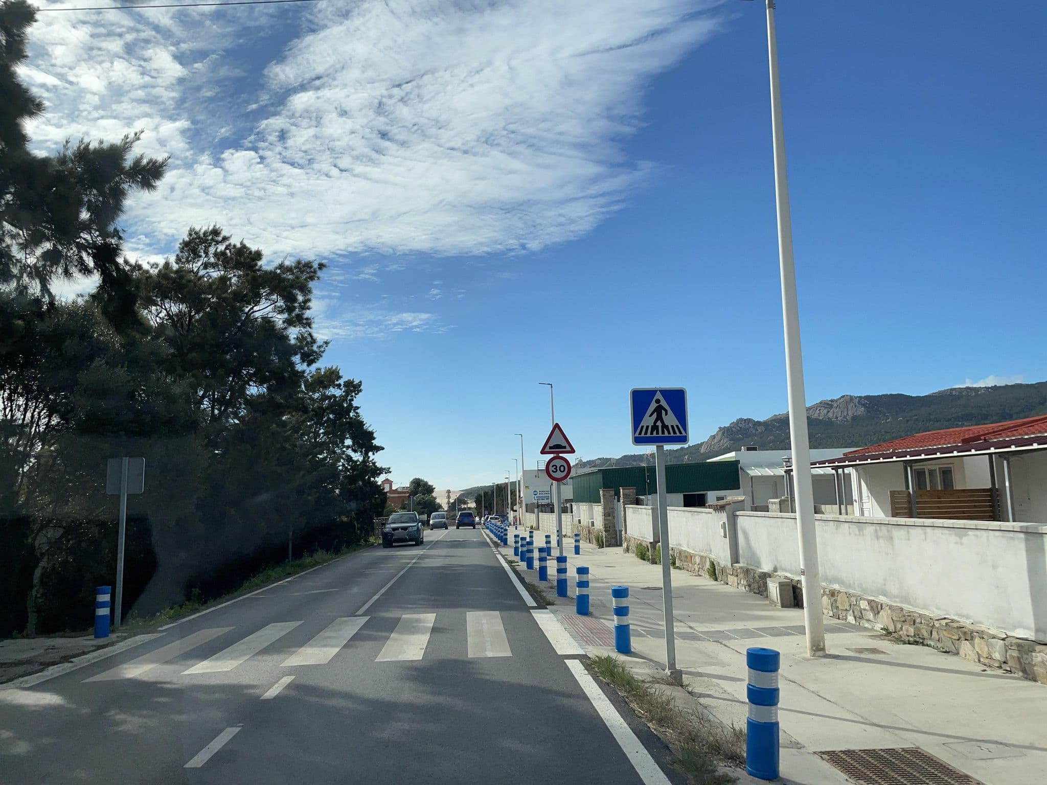 Street view near Apartamentos Turisticos Trajano, Zahara de los Atunes — © seraq (CC BY-SA · Mapillary)