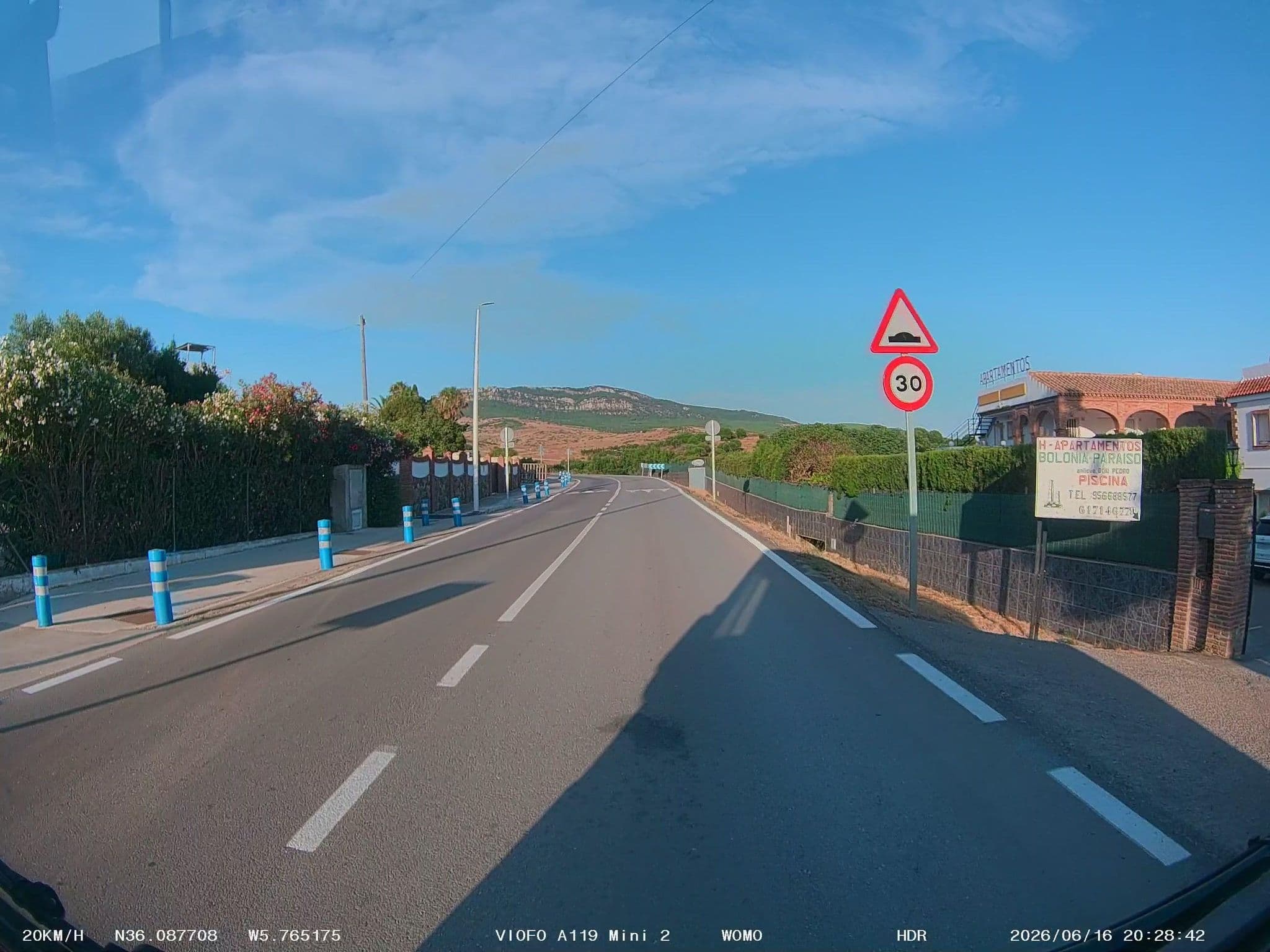 Street view near Apartamentos Bolonia Paraiso, Zahara de los Atunes — © soulcover (CC BY-SA · Mapillary)