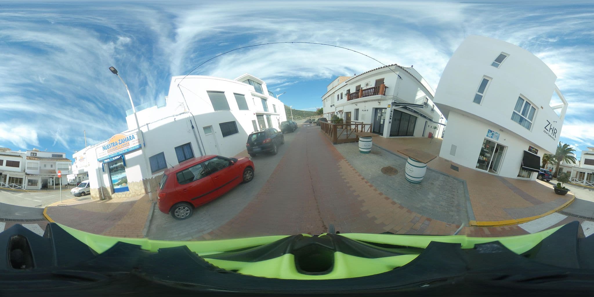 Street view near Apartamentos la Atunara, Zahara de los Atunes — © javiersanp (CC BY-SA · Mapillary)