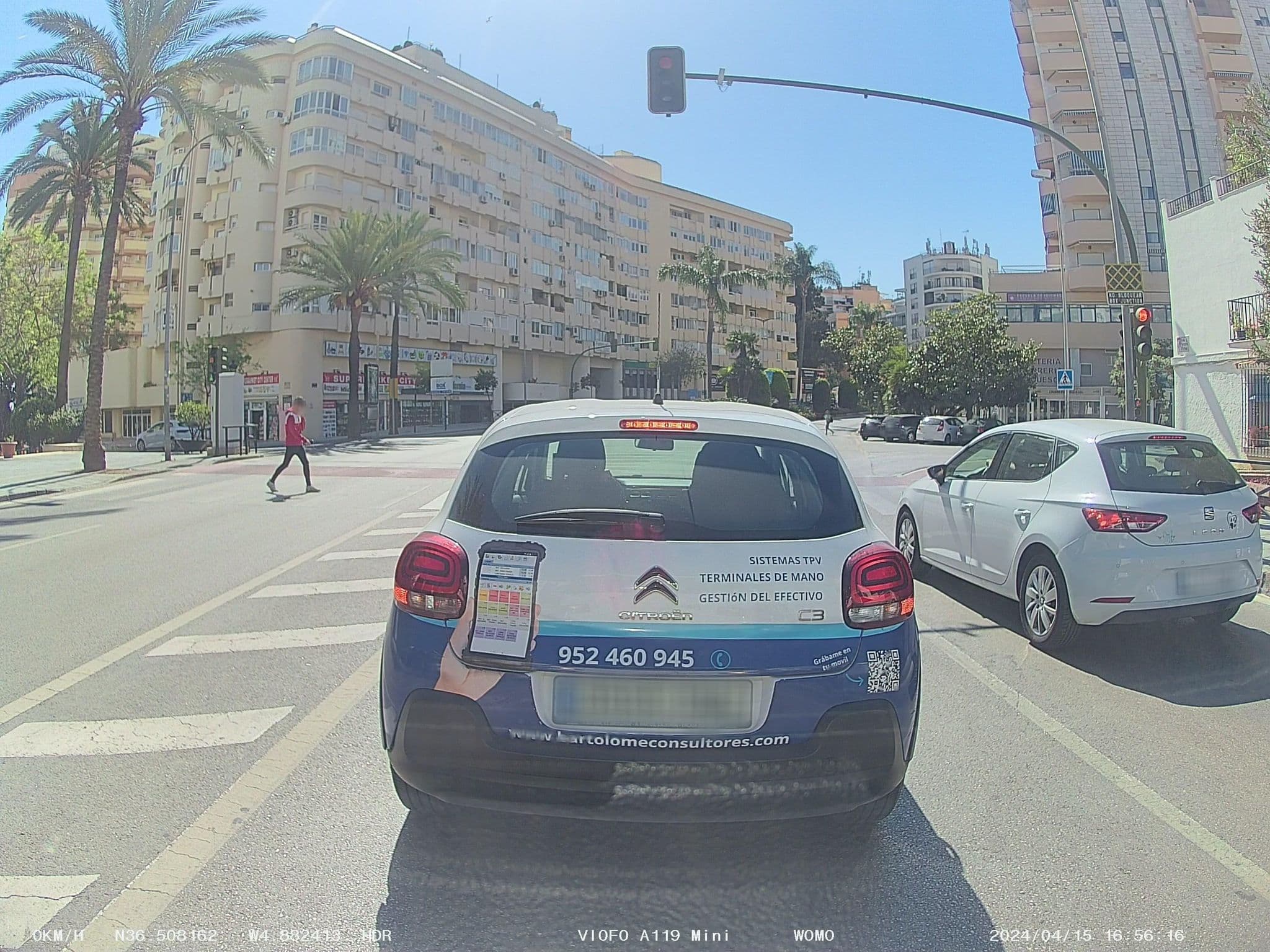 Street view near Hostal Familia Guerra, Marbella — © soulcover (CC BY-SA · Mapillary)