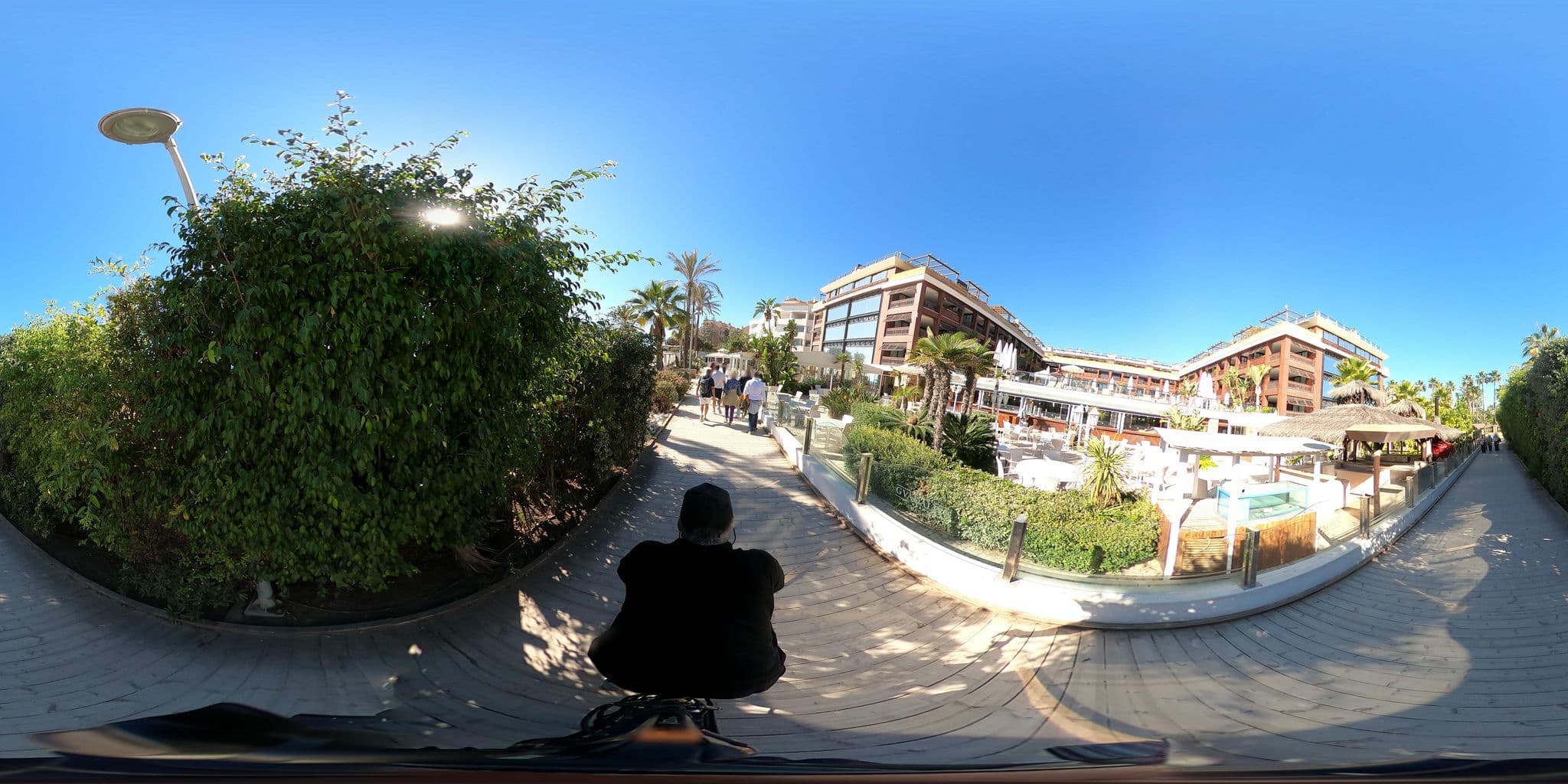 Street view near Guadalpin Pool, San Pedro Alcántara — © bonhdg (CC BY-SA · Mapillary)