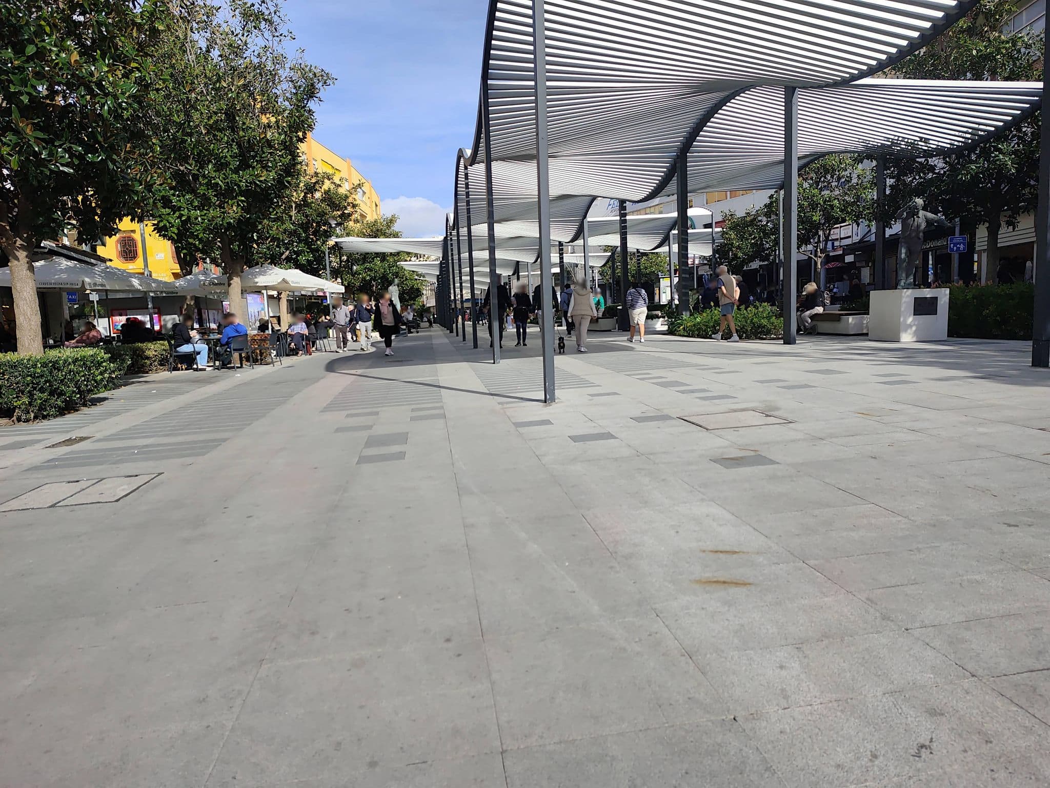 Street view near Hotel Adriano, Torremolinos — © Duro (CC BY-SA · Mapillary)