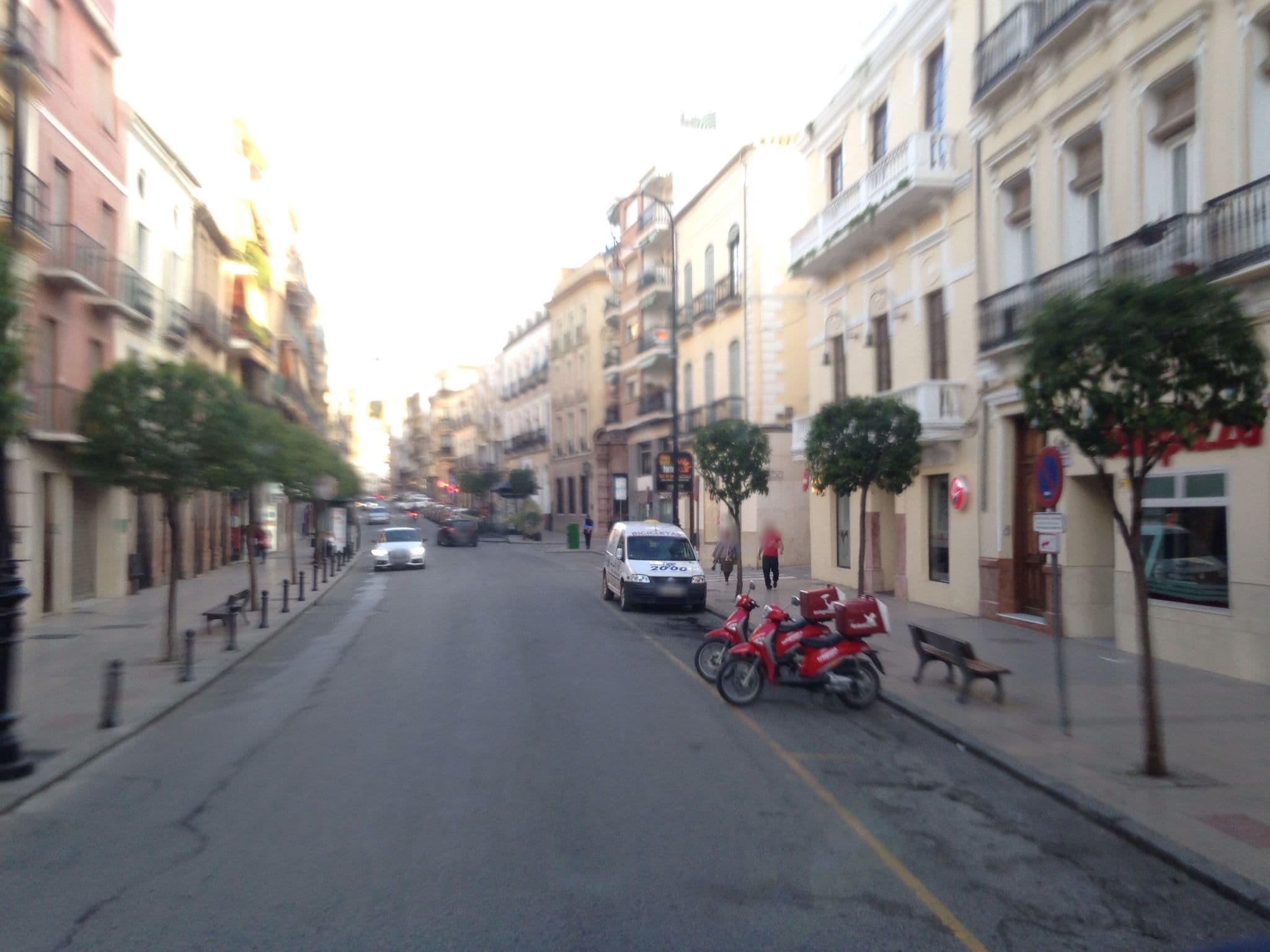 Street view near Hostal Reyes, Antequera — © klaberlang (CC BY-SA · Mapillary)