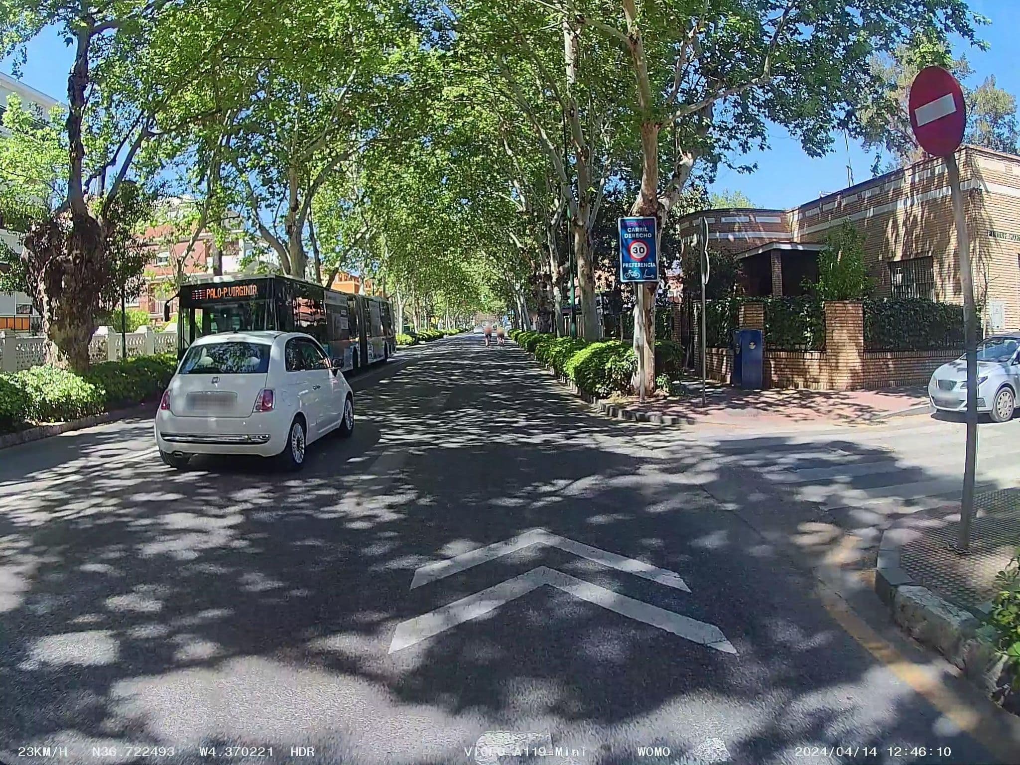 Street view near Elcano Hotel Malaga, Málaga — © soulcover (CC BY-SA · Mapillary)