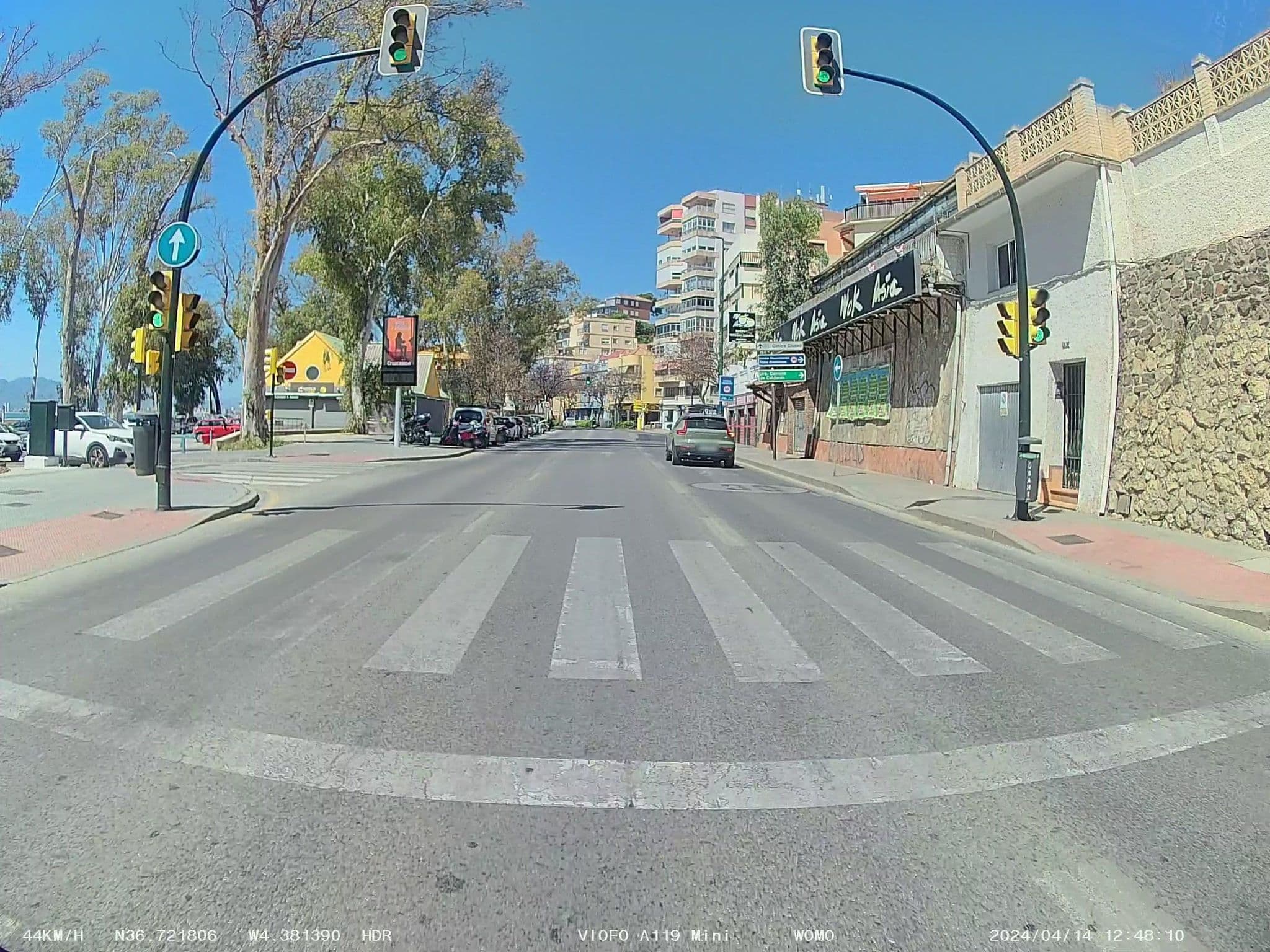Street view near Hotel Bujalance, Málaga — © soulcover (CC BY-SA · Mapillary)
